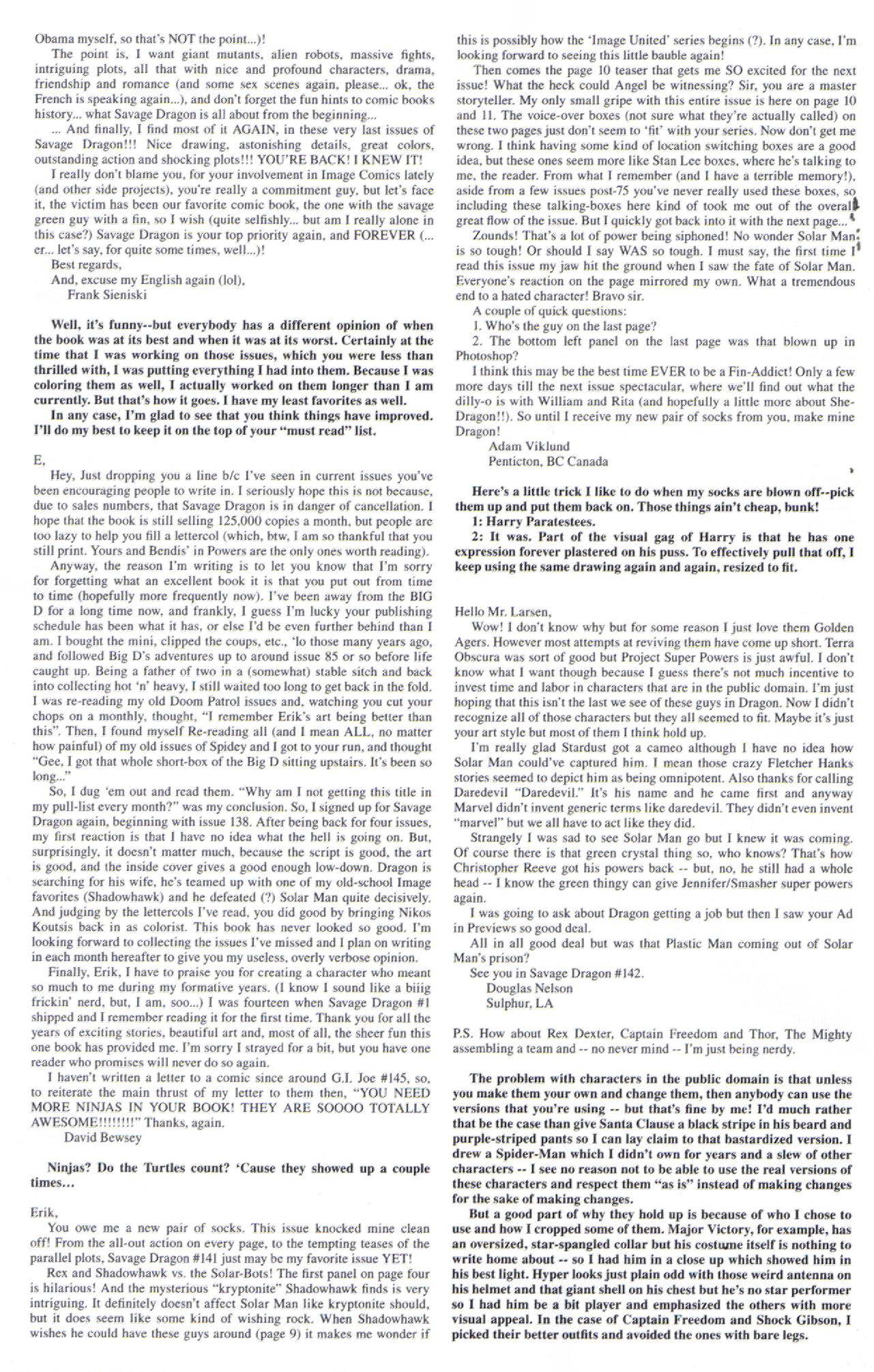 Read online The Savage Dragon (1993) comic -  Issue #144 - 25