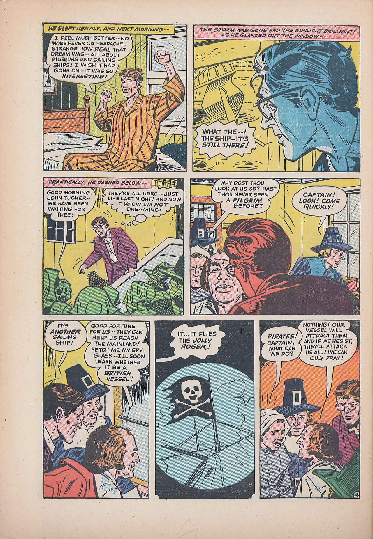 Read online Adventures Into The Unknown comic -  Issue #71 - 28