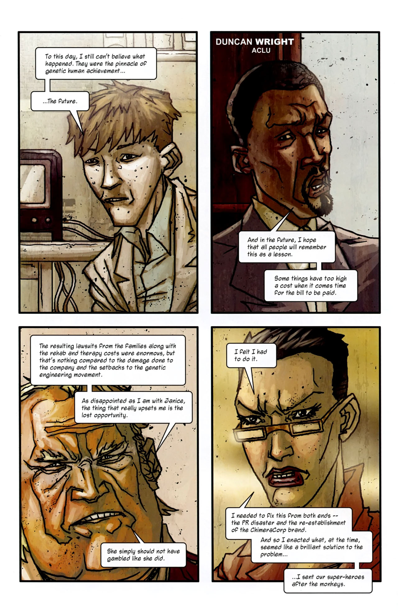 Read online Transhuman comic -  Issue #3 - 15
