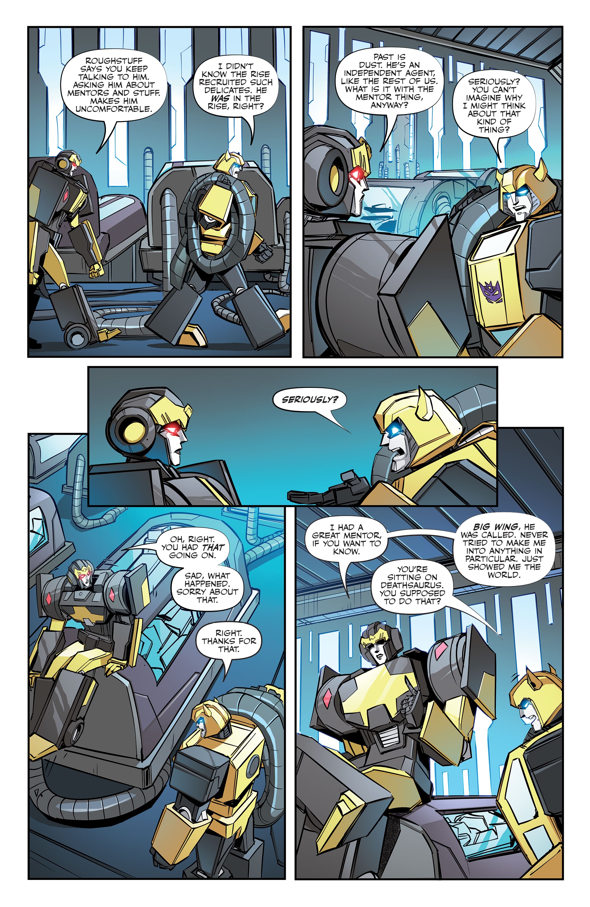 Read online Transformers (2019) comic -  Issue #33 - 10