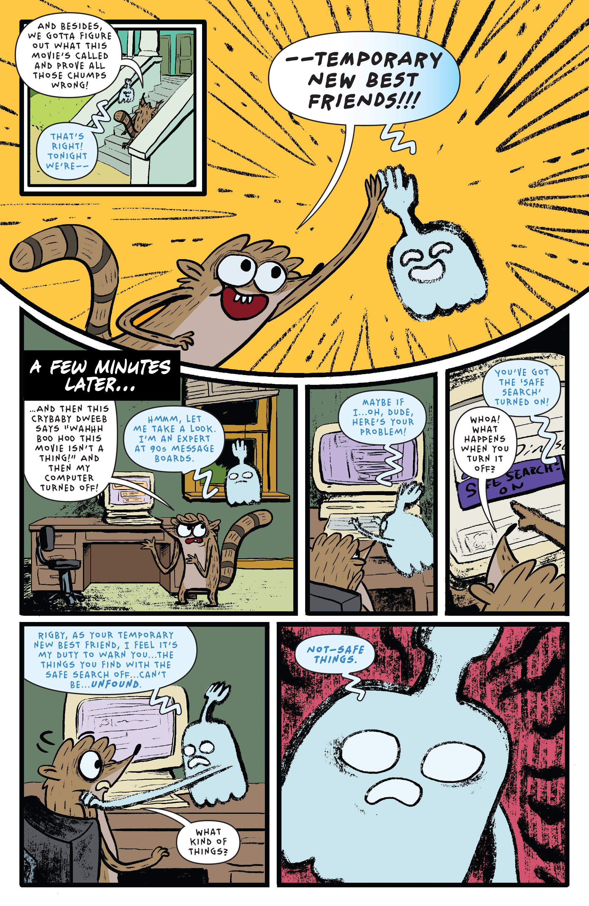 Read online Regular Show comic -  Issue #22 - 17