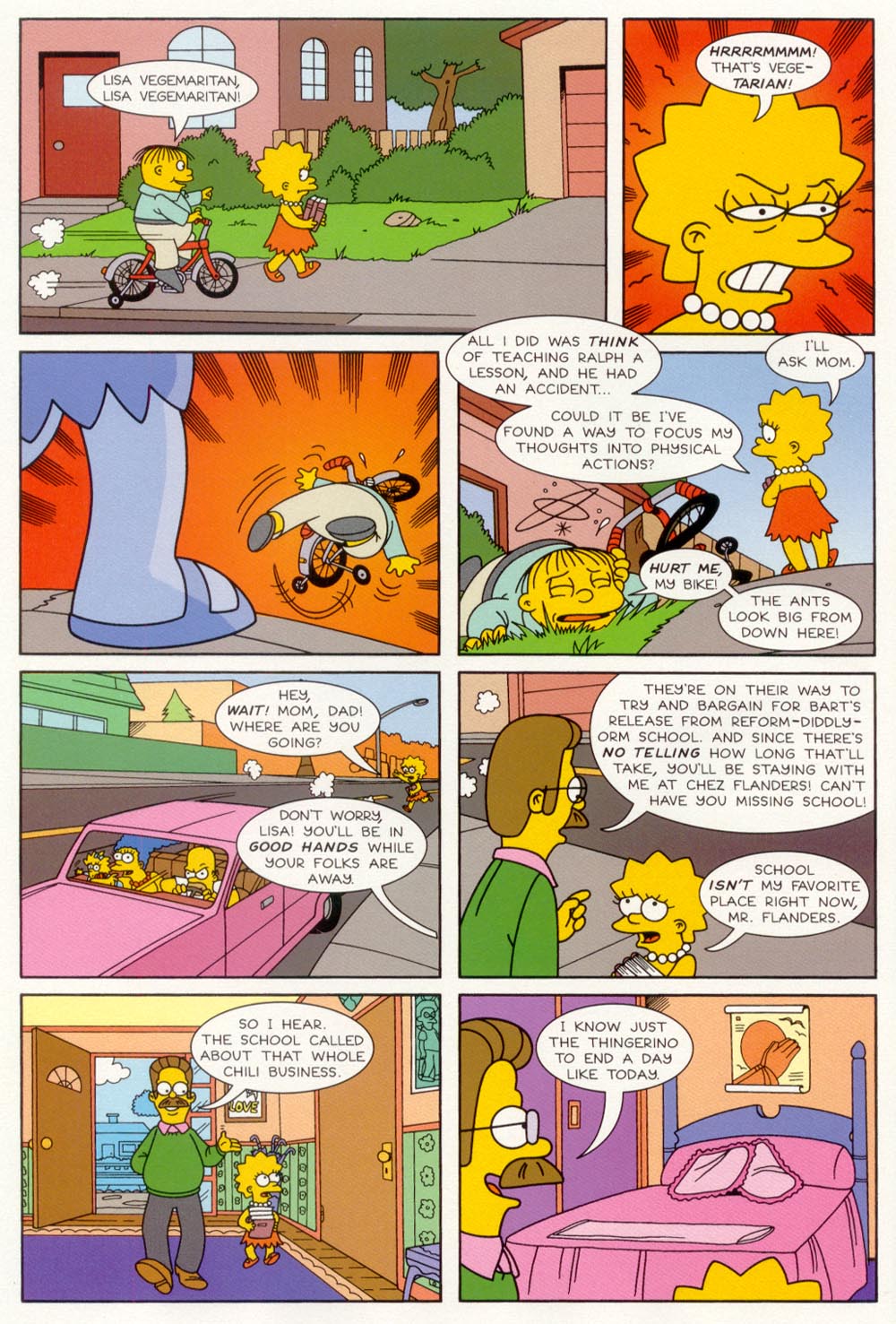 Read online Treehouse of Horror comic -  Issue #5 - 9