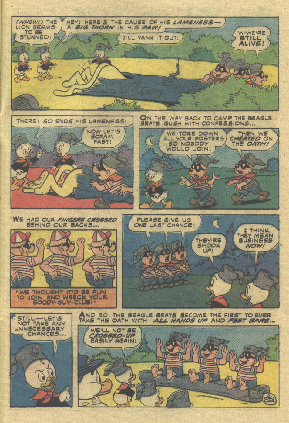 Read online Huey, Dewey, and Louie Junior Woodchucks comic -  Issue #34 - 33