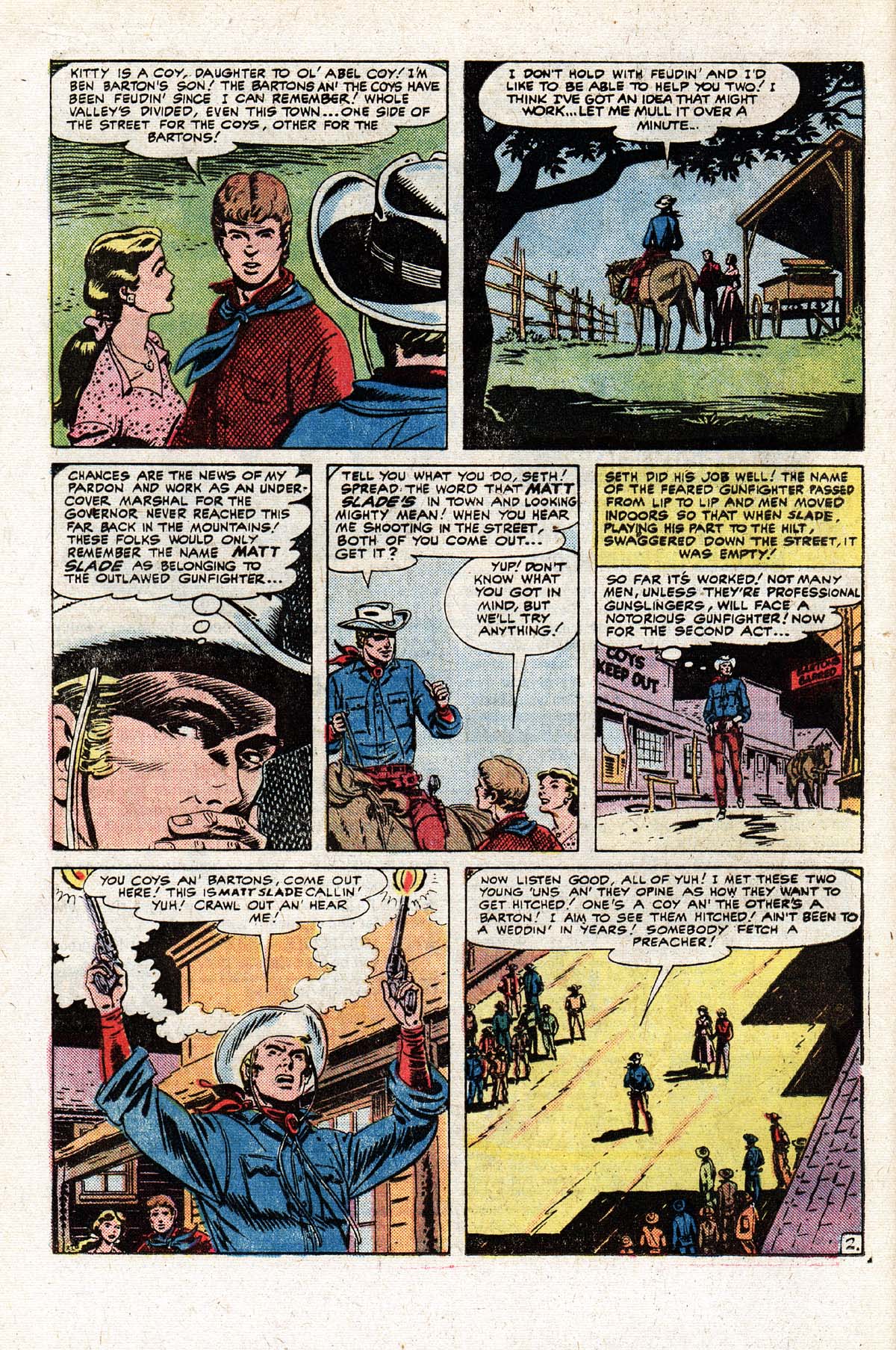 Read online The Mighty Marvel Western comic -  Issue #41 - 9