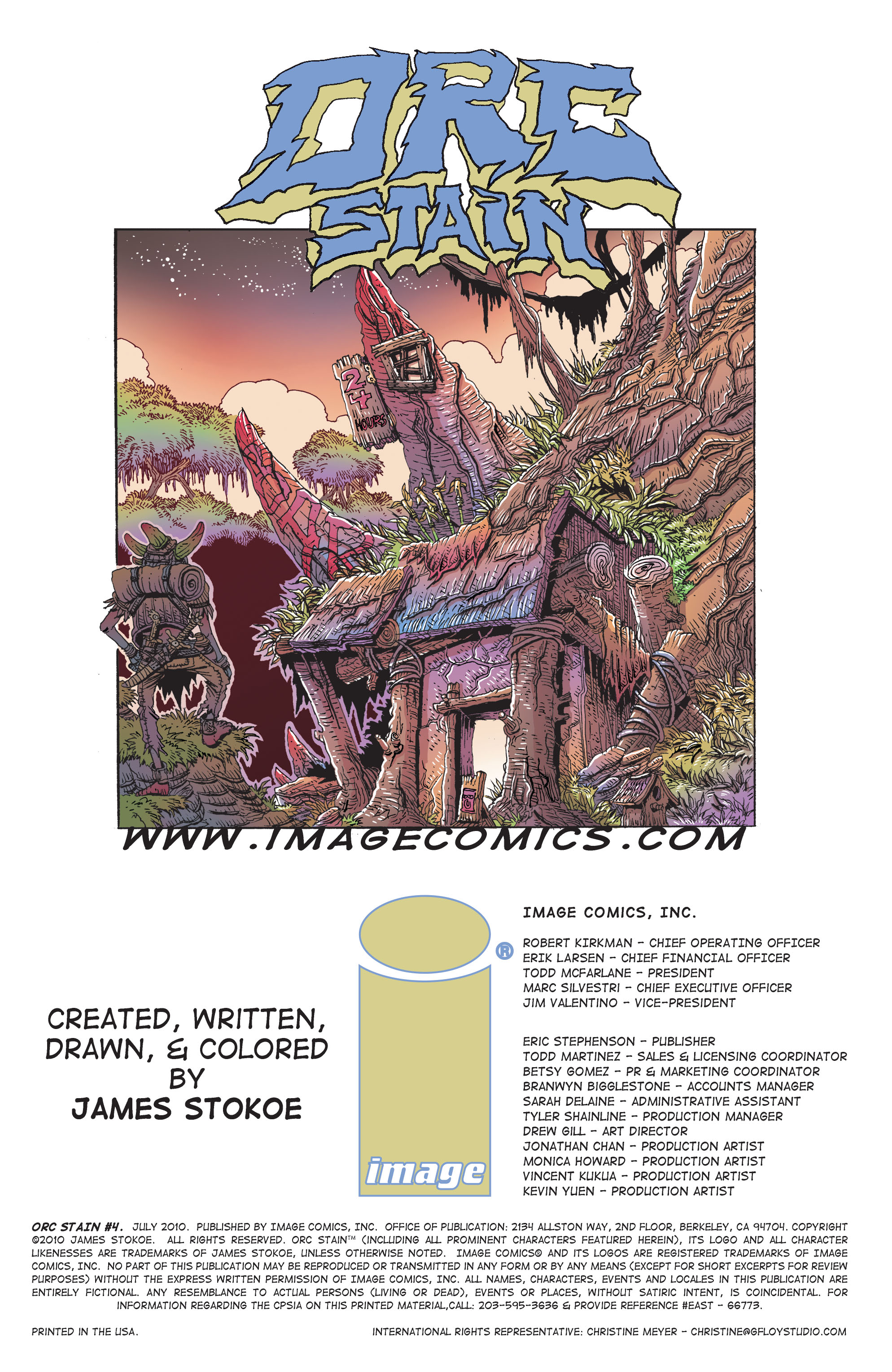 Read online Orc Stain comic -  Issue #4 - 2