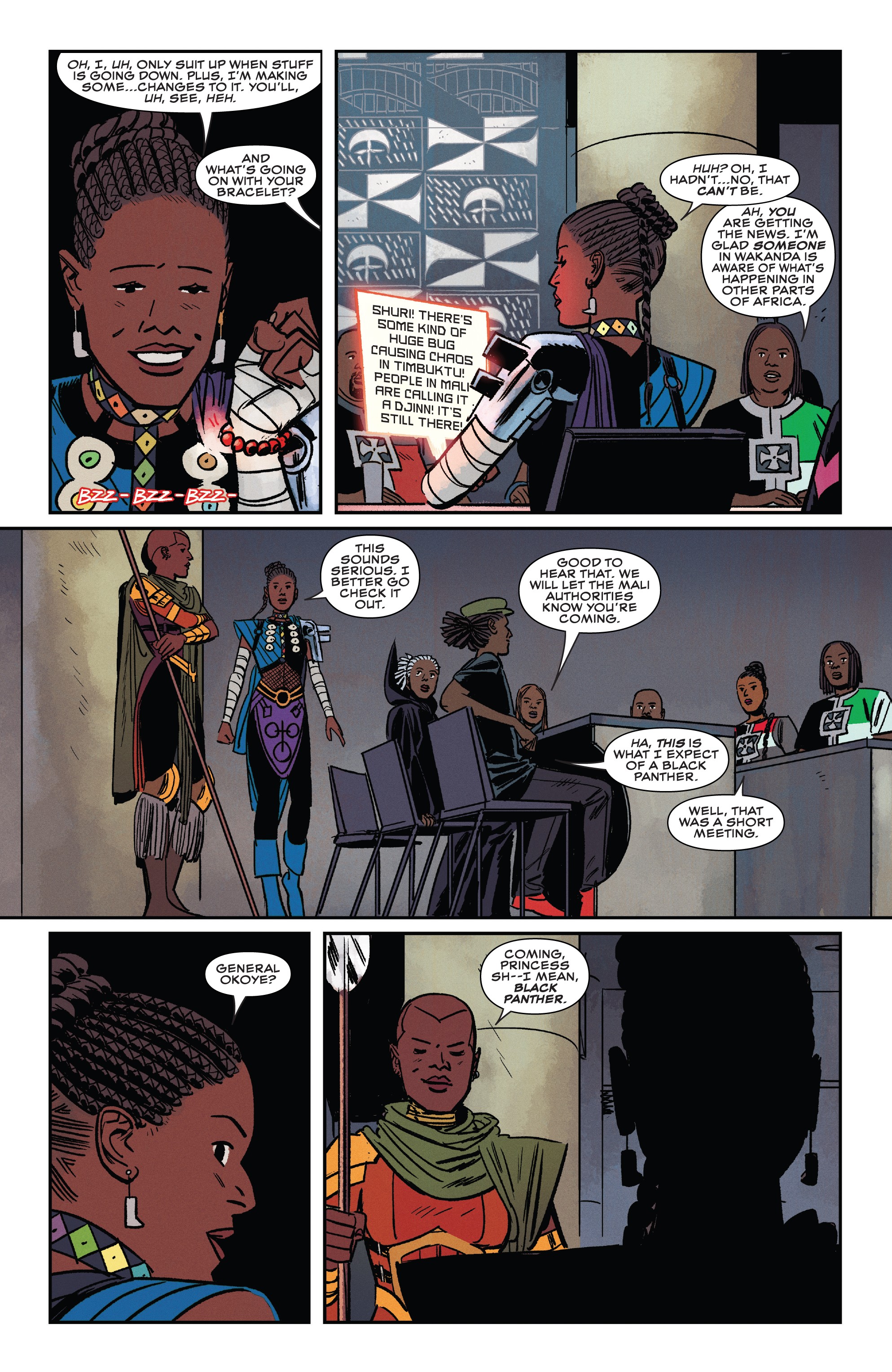 Read online Shuri comic -  Issue #4 - 17