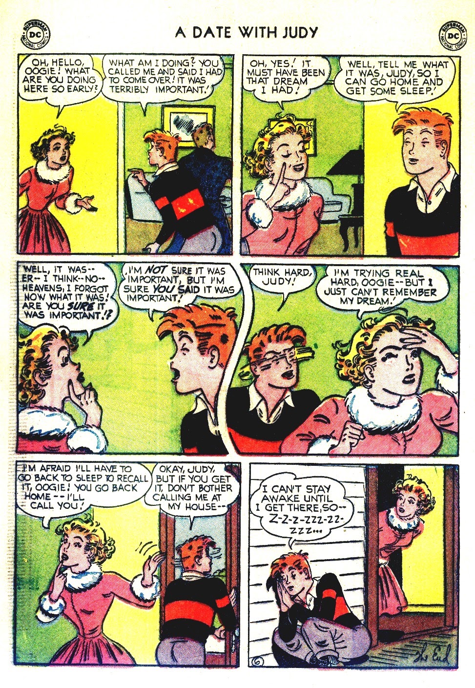 Read online A Date with Judy comic -  Issue #42 - 16