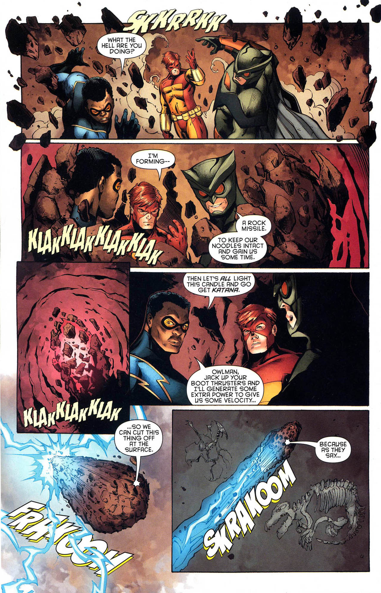 Read online The Outsiders (2009) comic -  Issue #17 - 3