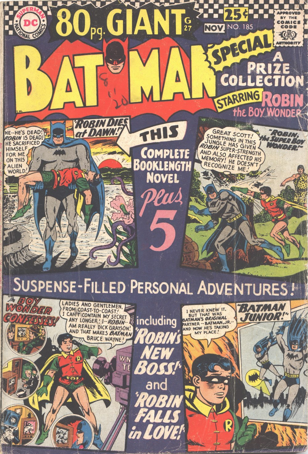 Read online Batman (1940) comic -  Issue #185 - 1