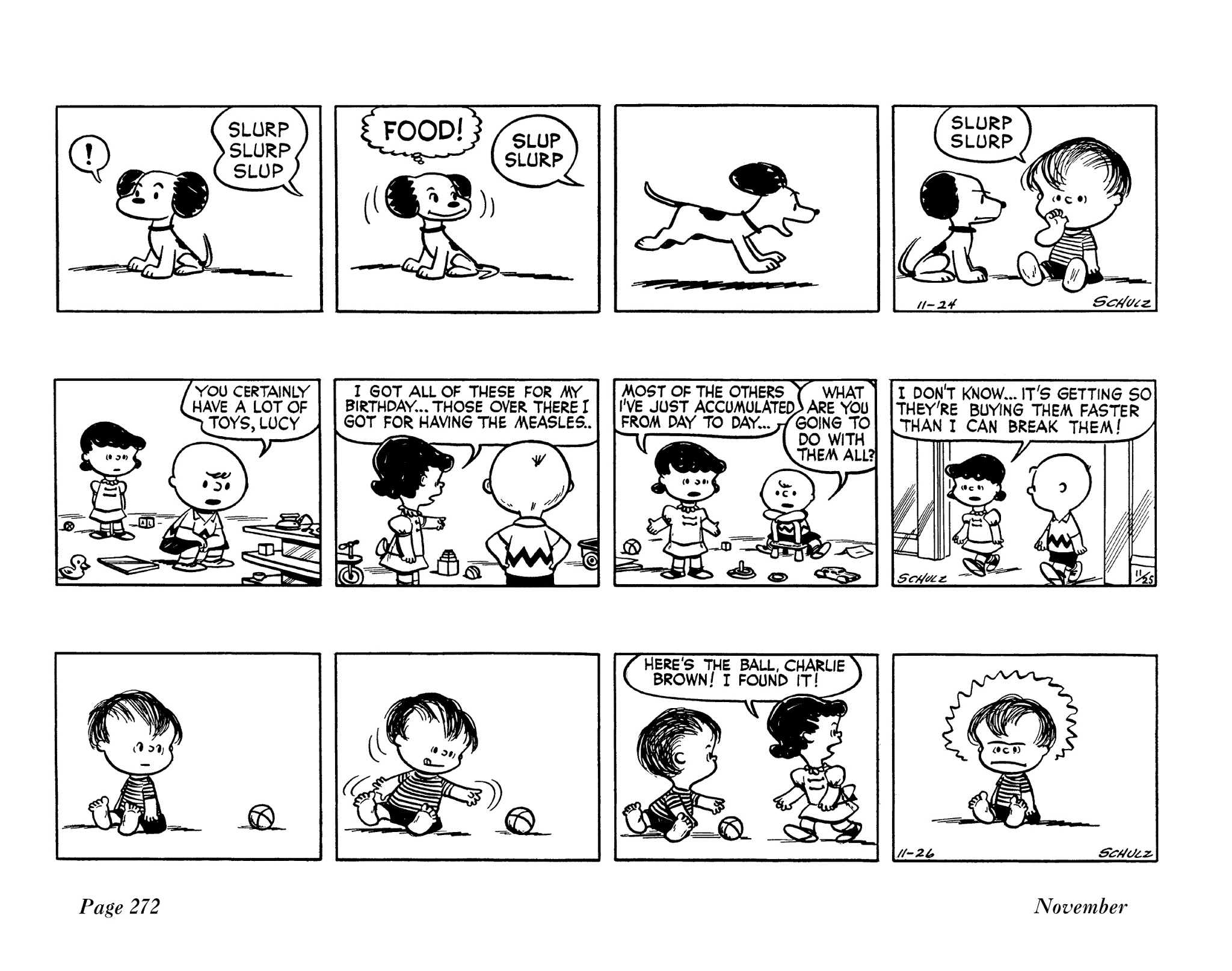 Read online The Complete Peanuts comic -  Issue # TPB 1 - 284