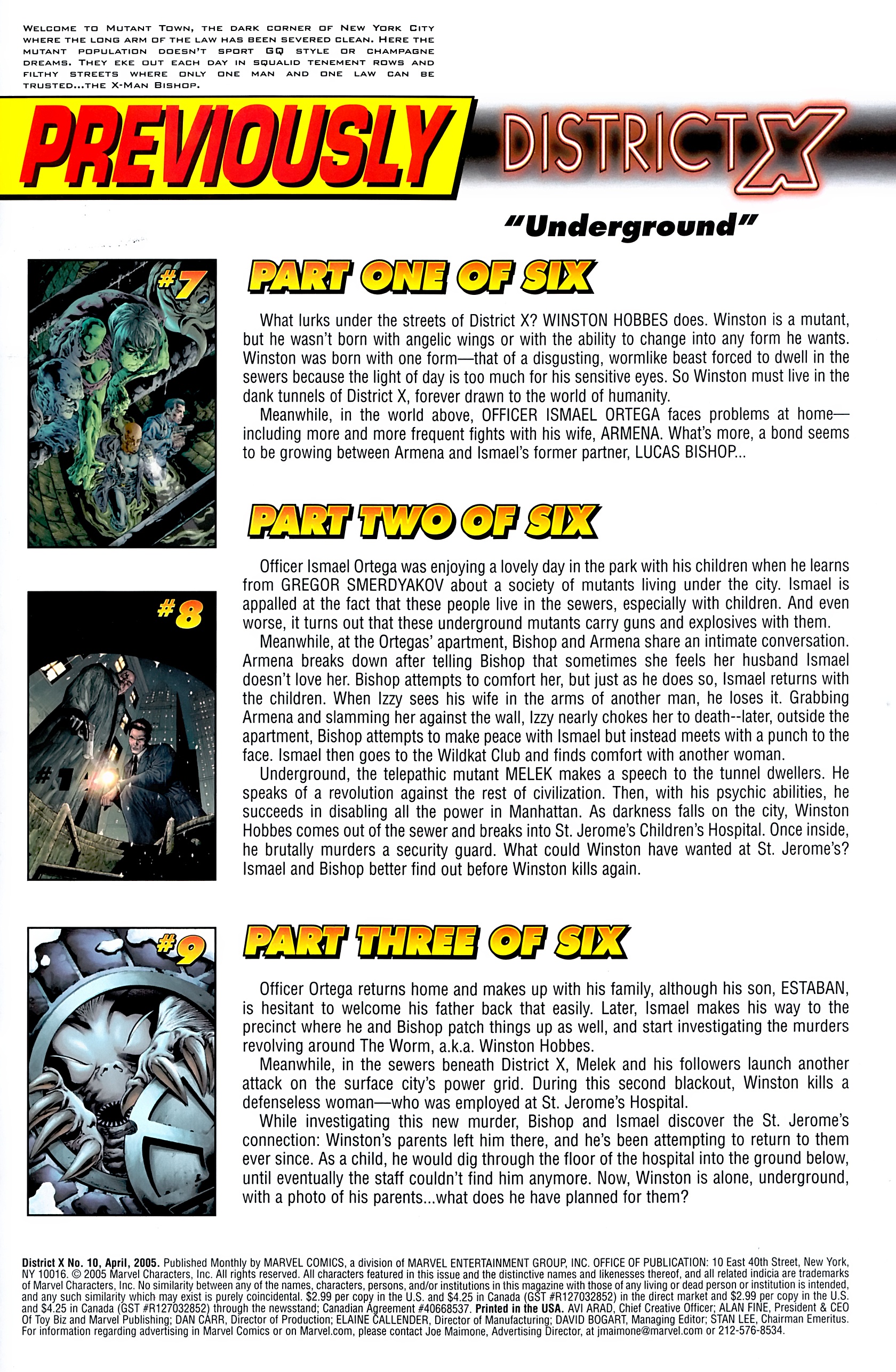 Read online District X comic -  Issue #10 - 2