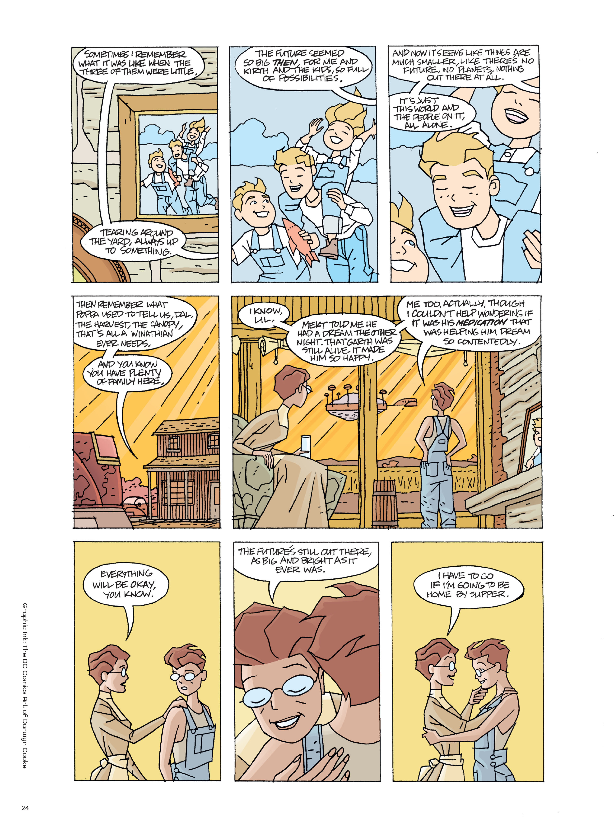 Read online Graphic Ink: The DC Comics Art of Darwyn Cooke comic -  Issue # TPB (Part 1) - 25