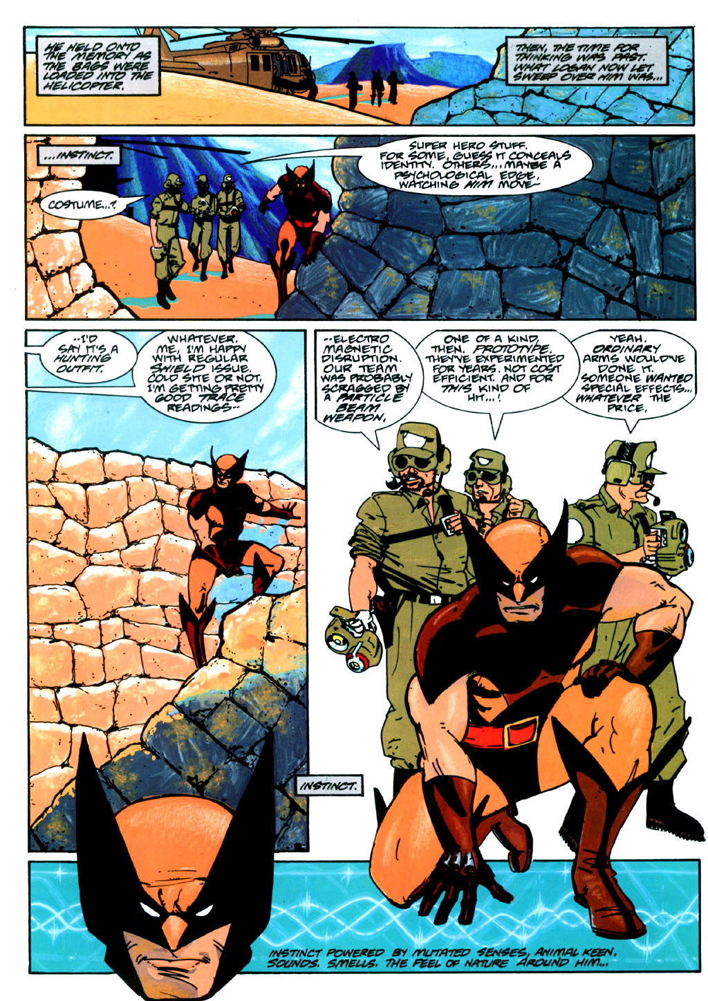 Read online Marvel Graphic Novel comic -  Issue #50 - Wolverine & Nick Fury - The Scorpio Connection - 29