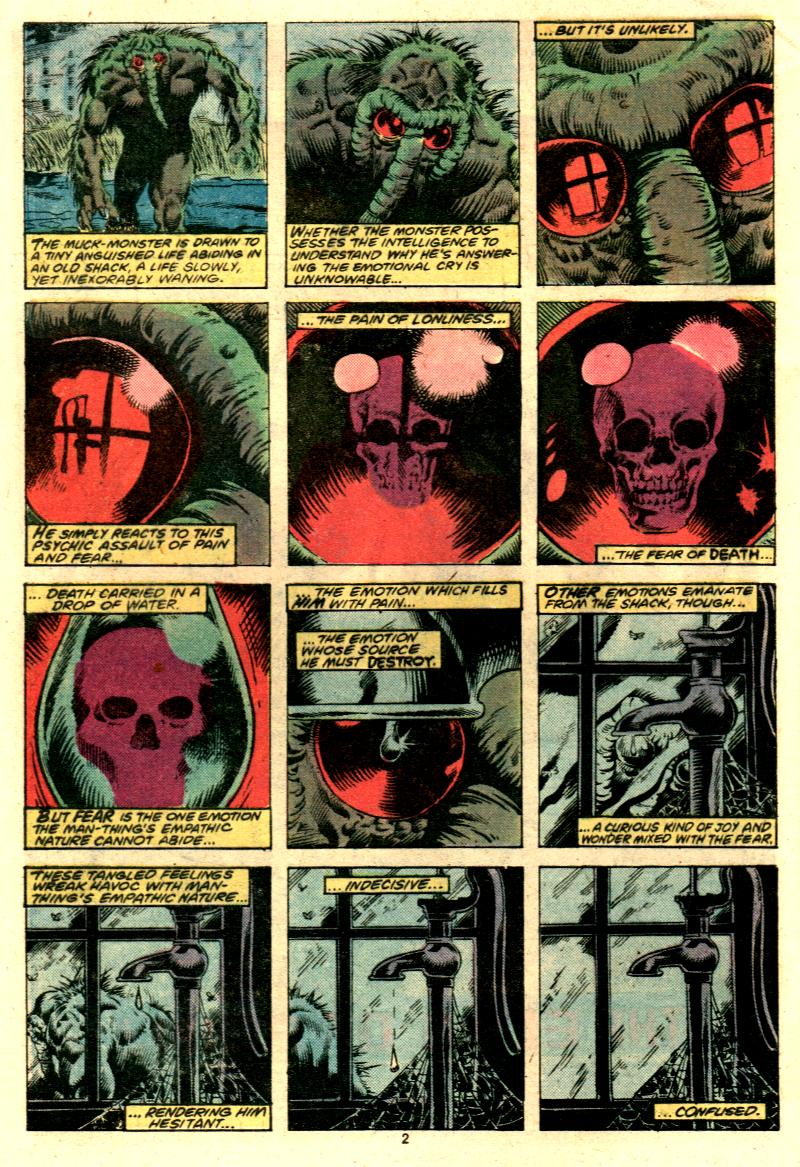 Read online Man-Thing (1979) comic -  Issue #9 - 3