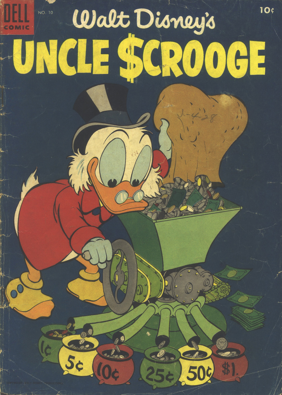 Uncle Scrooge (1953) issue 10 - Page 1