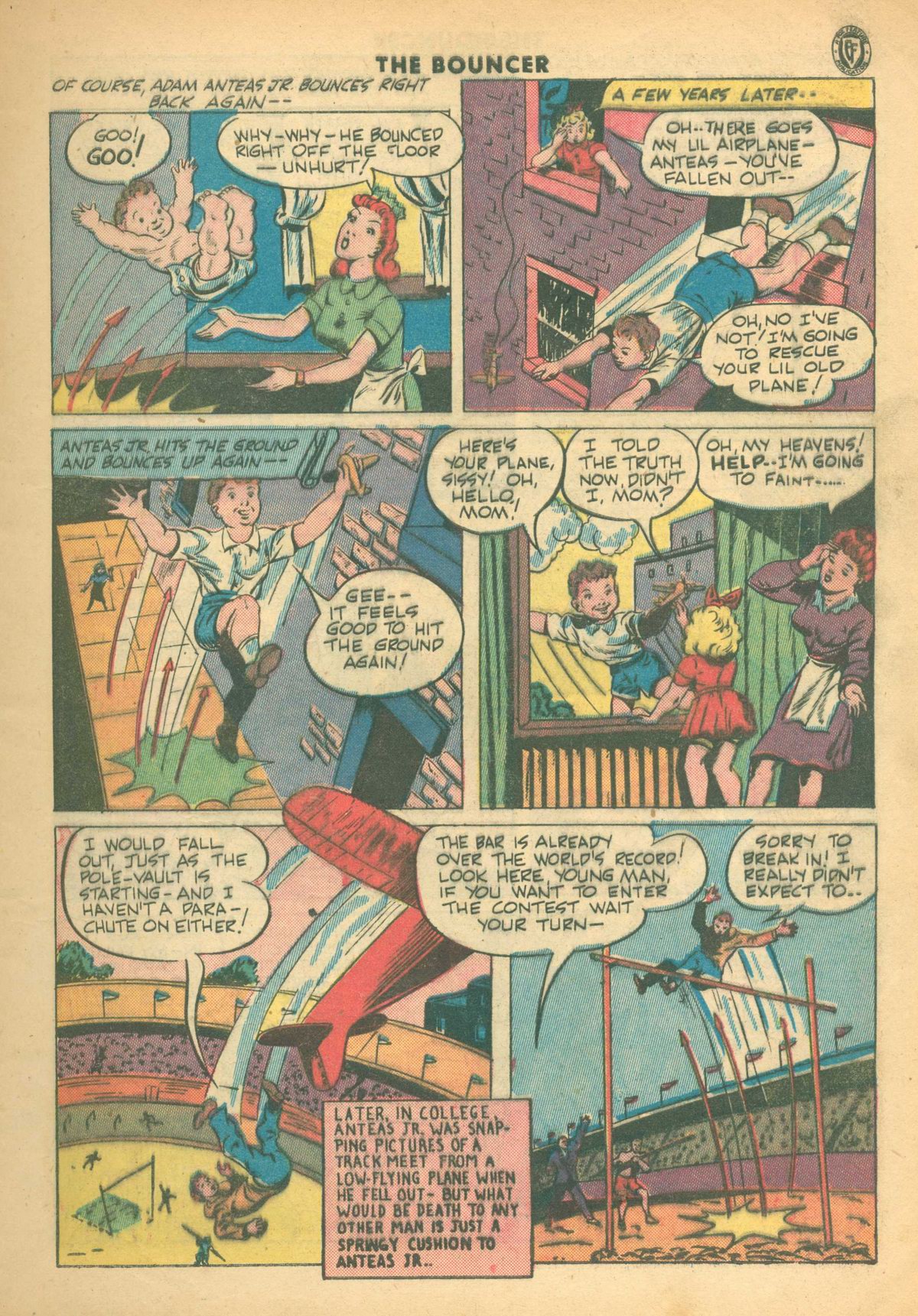 Read online The Bouncer (1944) comic -  Issue #11 - 5