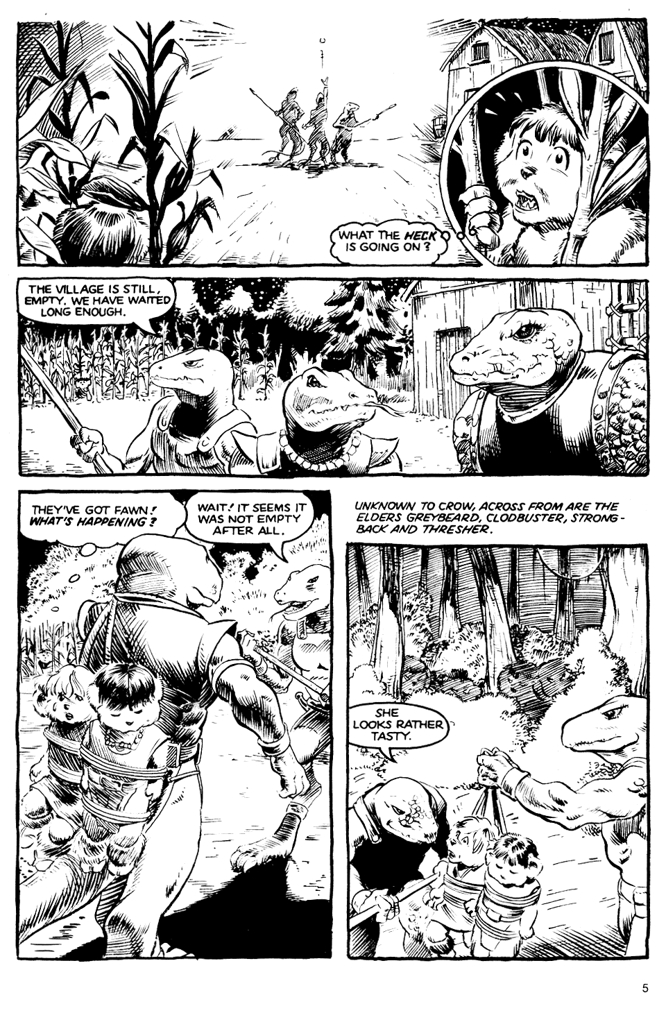 Read online Crow of the Bear Clan comic -  Issue #1 - 7