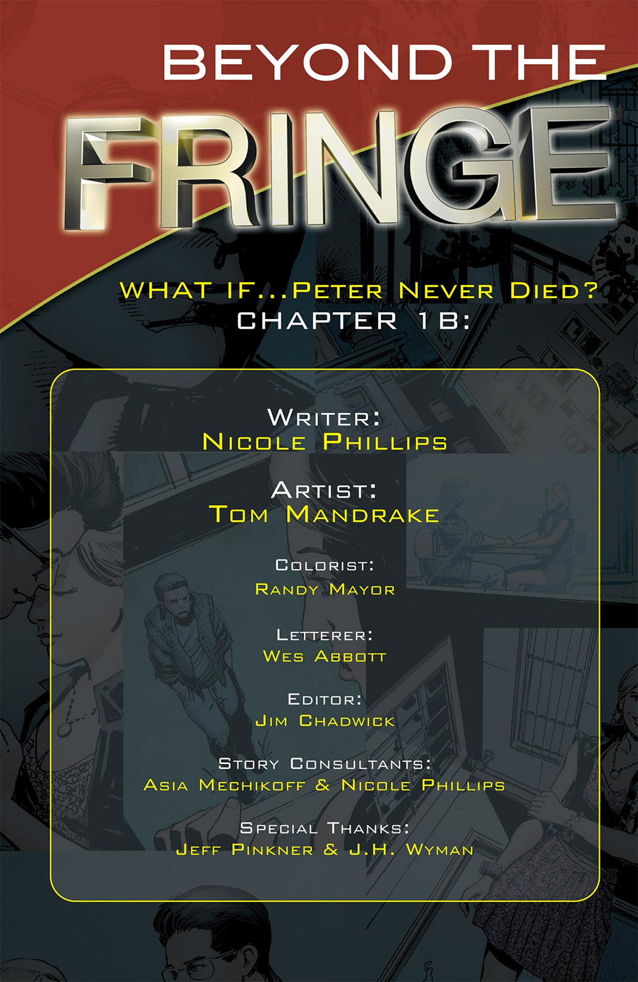 Read online Beyond The Fringe comic -  Issue #1B - 2