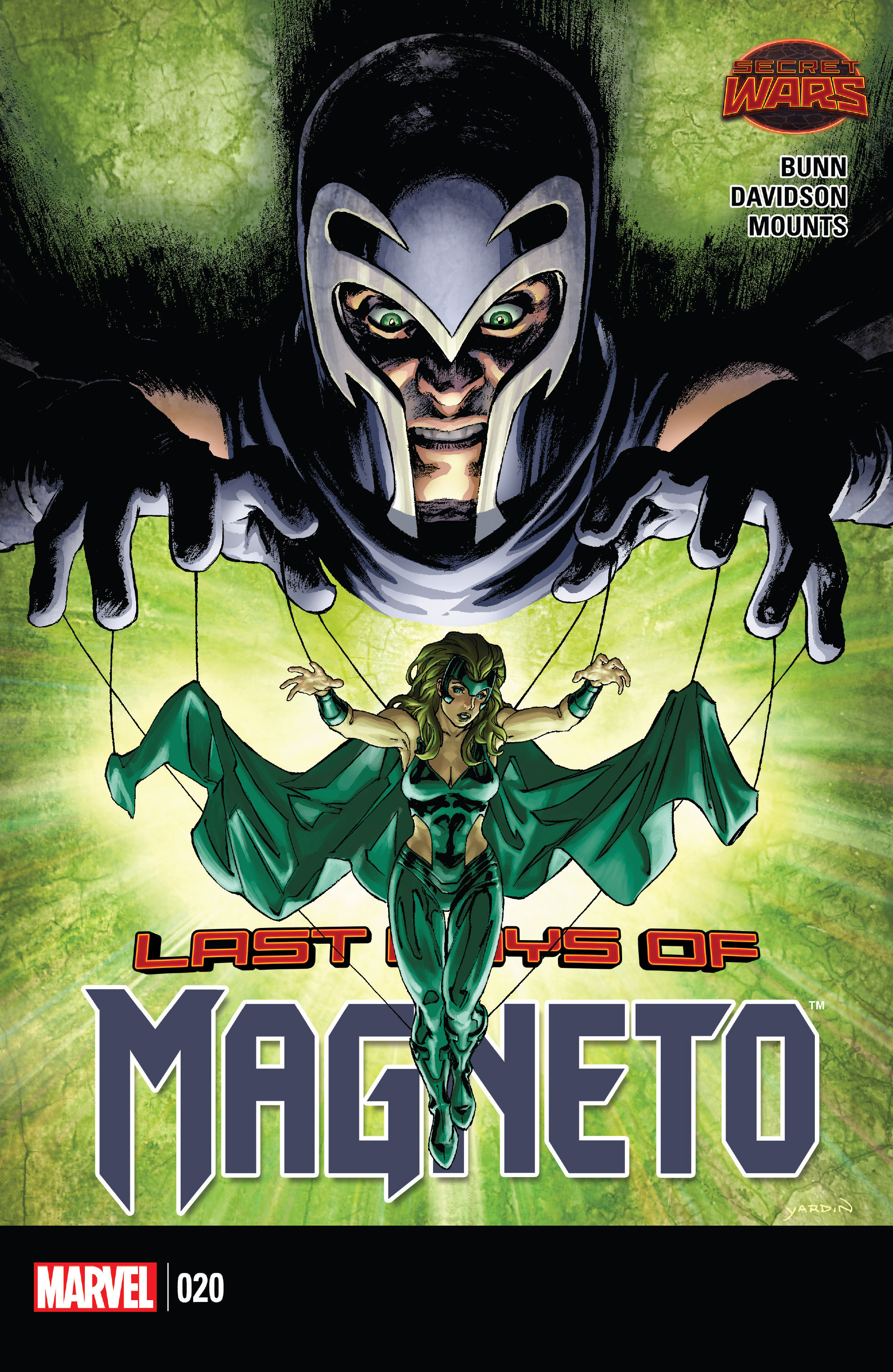 Read online Magneto comic -  Issue #20 - 1