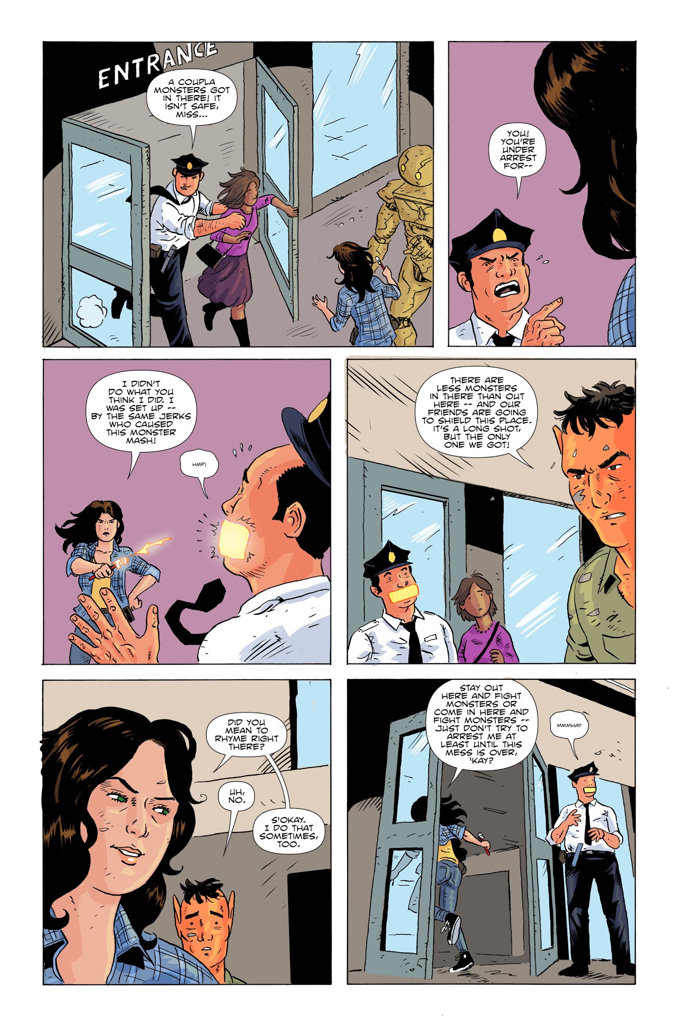 Read online Amelia Cole and the Enemy Unleashed comic -  Issue #5 - 5