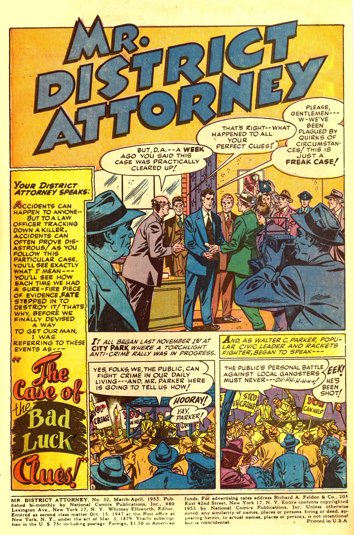 Read online Mr. District Attorney comic -  Issue #32 - 3
