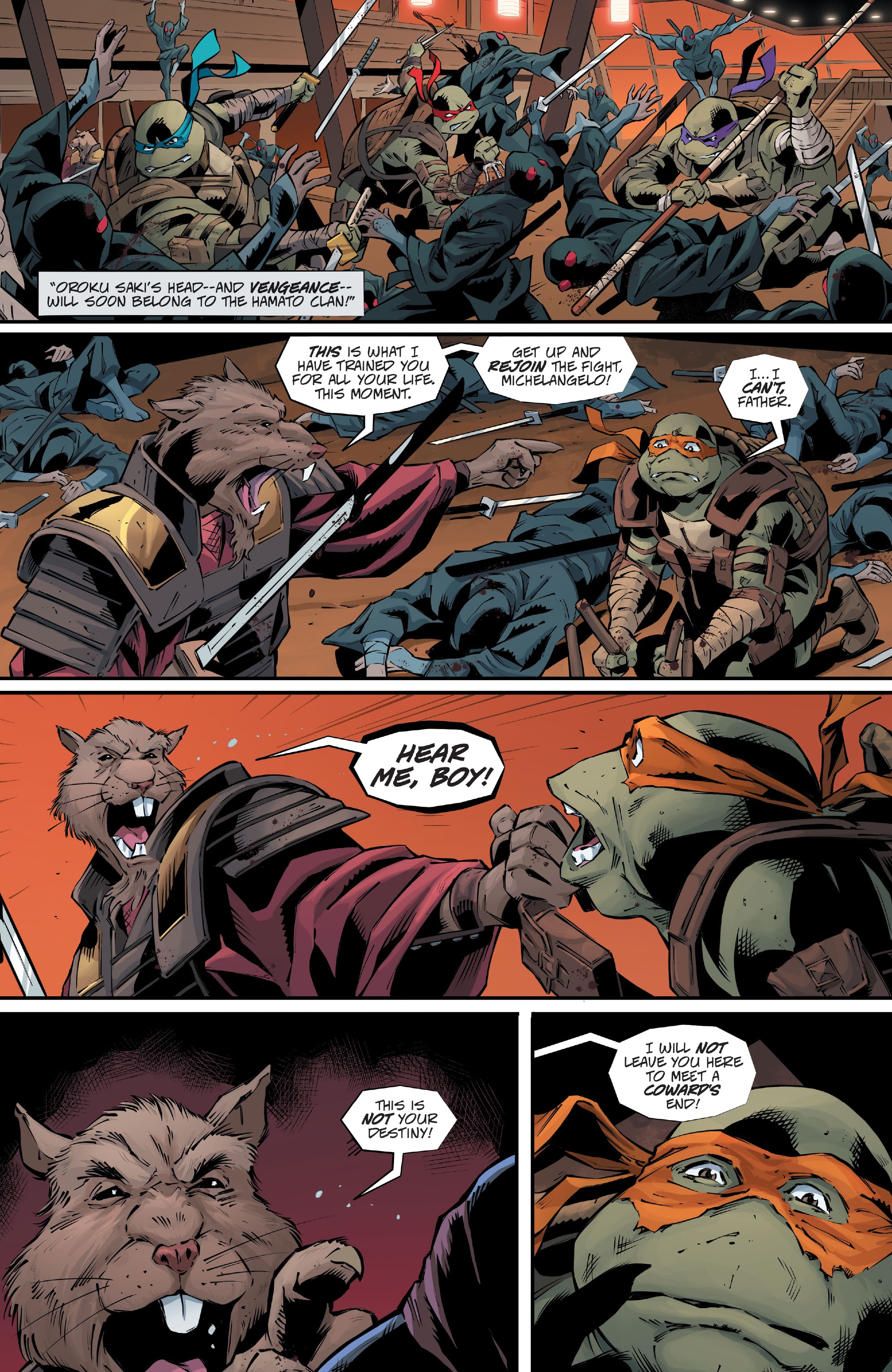 Read online Teenage Mutant Ninja Turtles: The Last Ronin - The Lost Years comic -  Issue #1 - 17