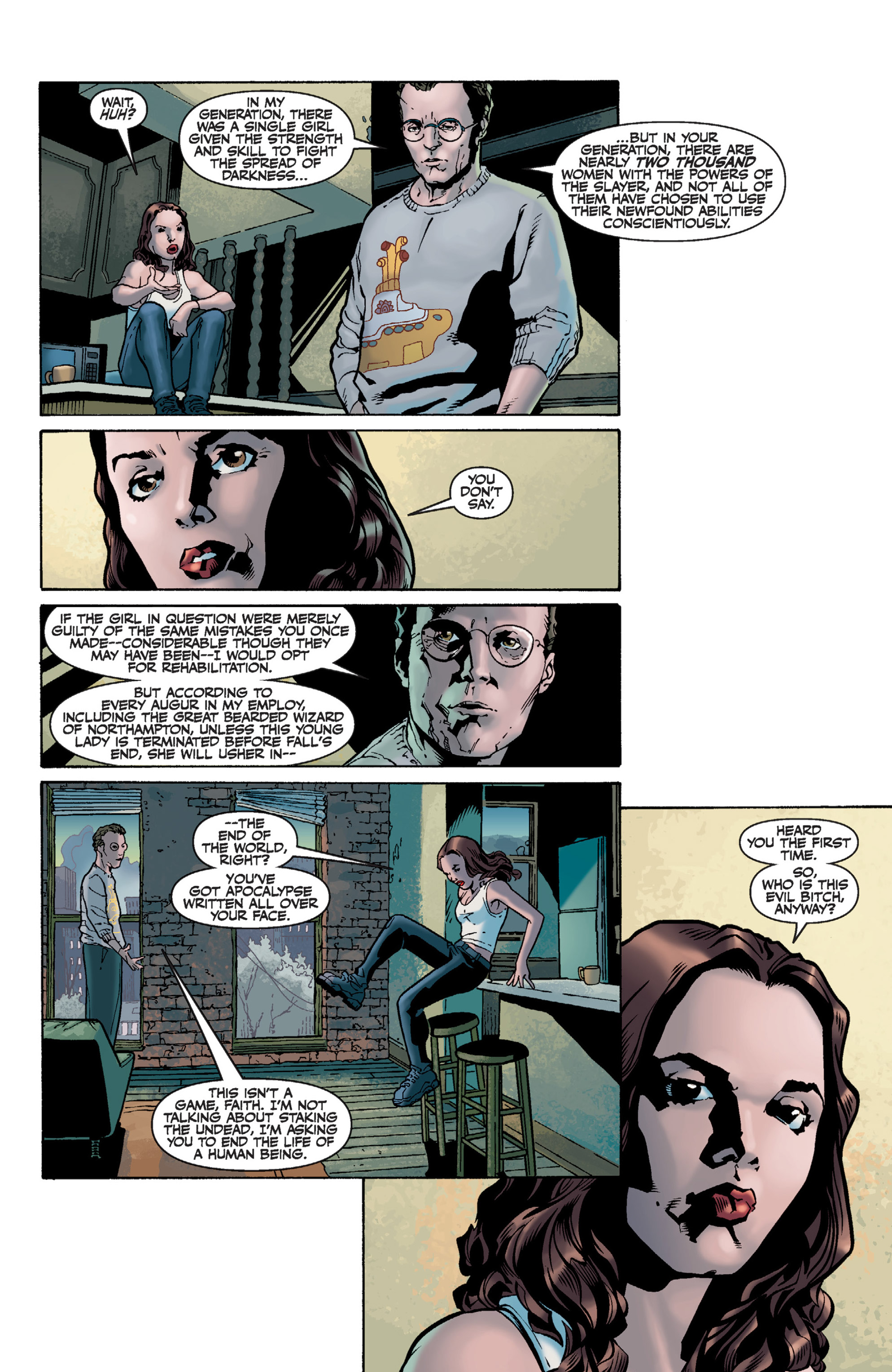 Read online Buffy the Vampire Slayer Season Eight comic -  Issue # _TPB 2 - No Future For You - 17