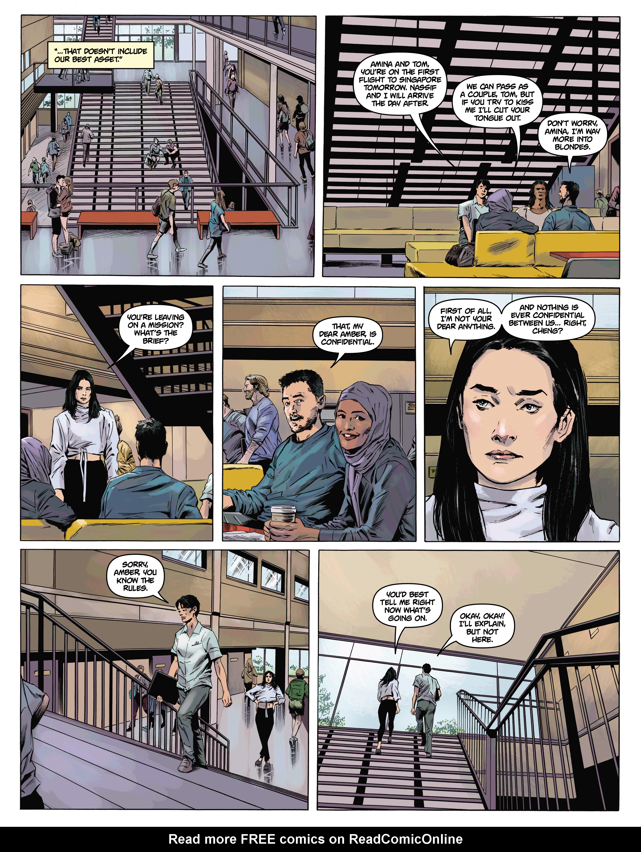 Read online Amber Blake: Operation Dragonfly comic -  Issue # Full - 18