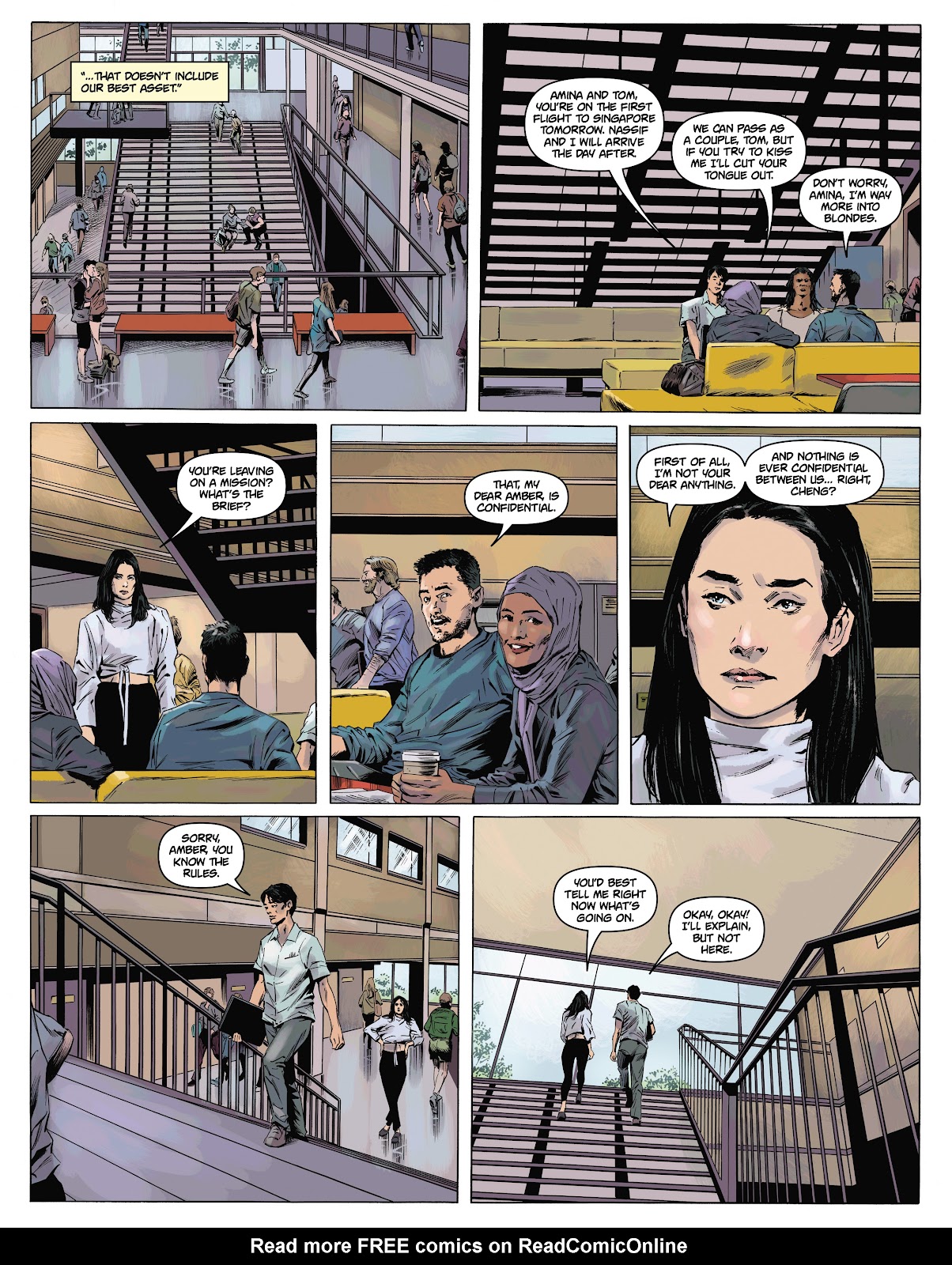 Amber Blake: Operation Dragonfly issue Full - Page 18