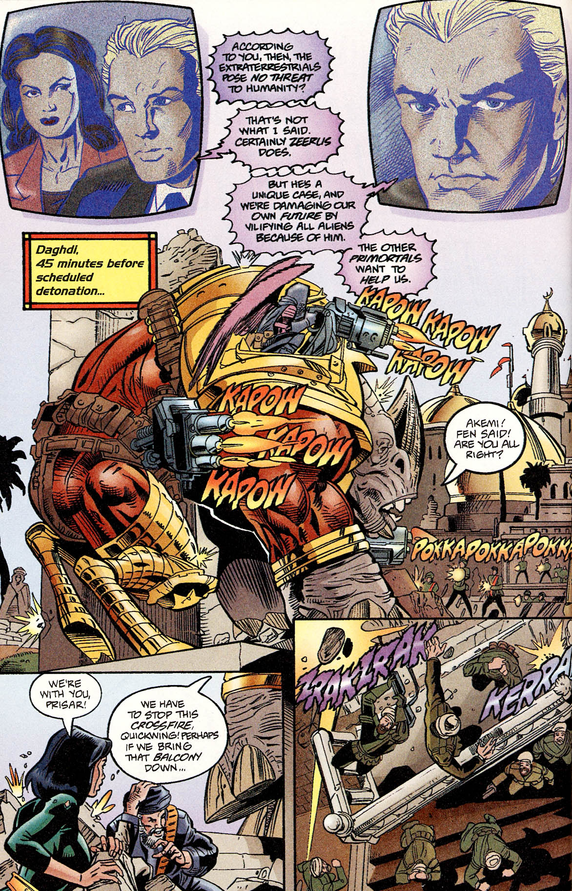 Read online Leonard Nimoy's Primortals (1996) comic -  Issue #0 - 10