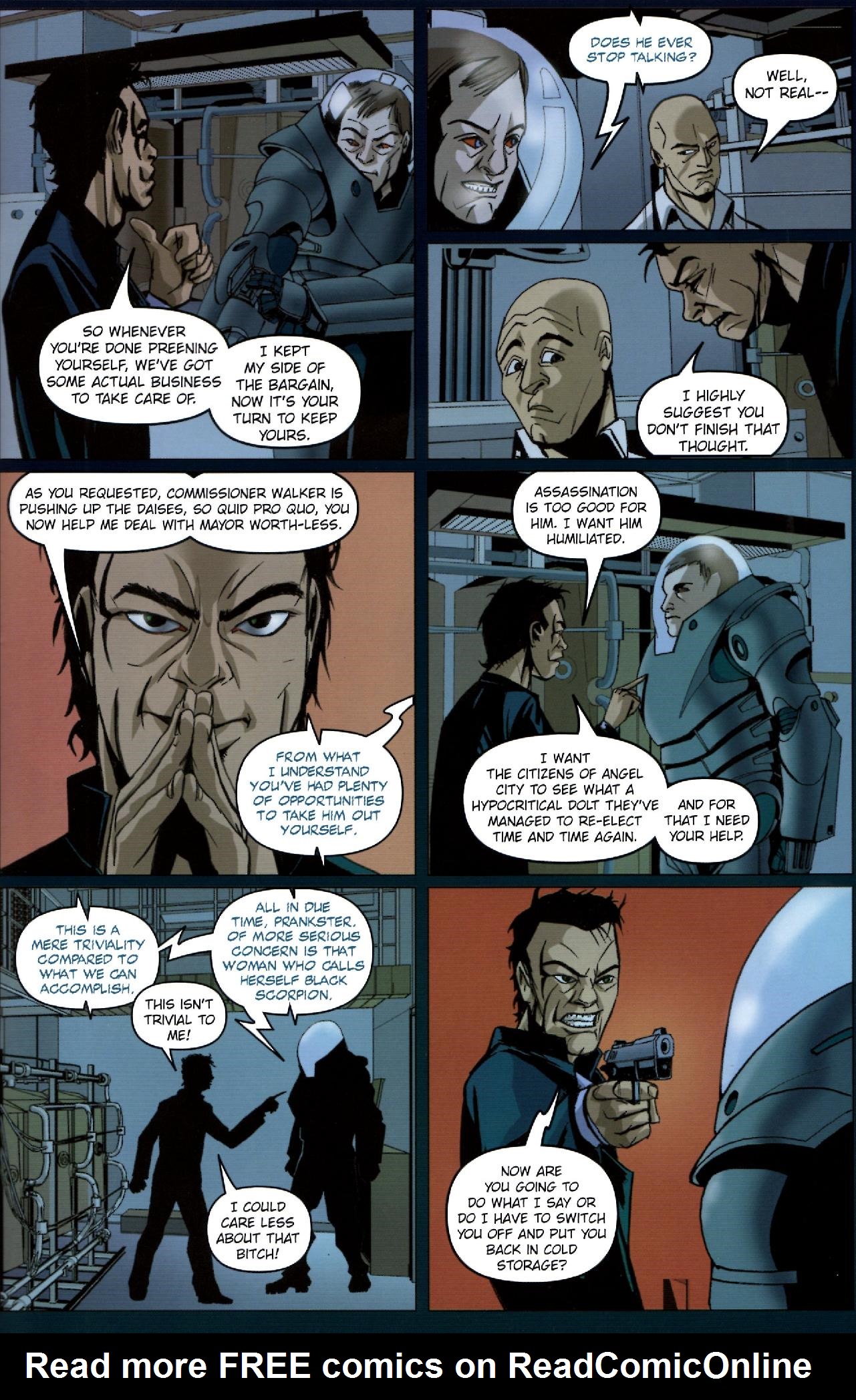 Read online Black Scorpion comic -  Issue #3 - 24