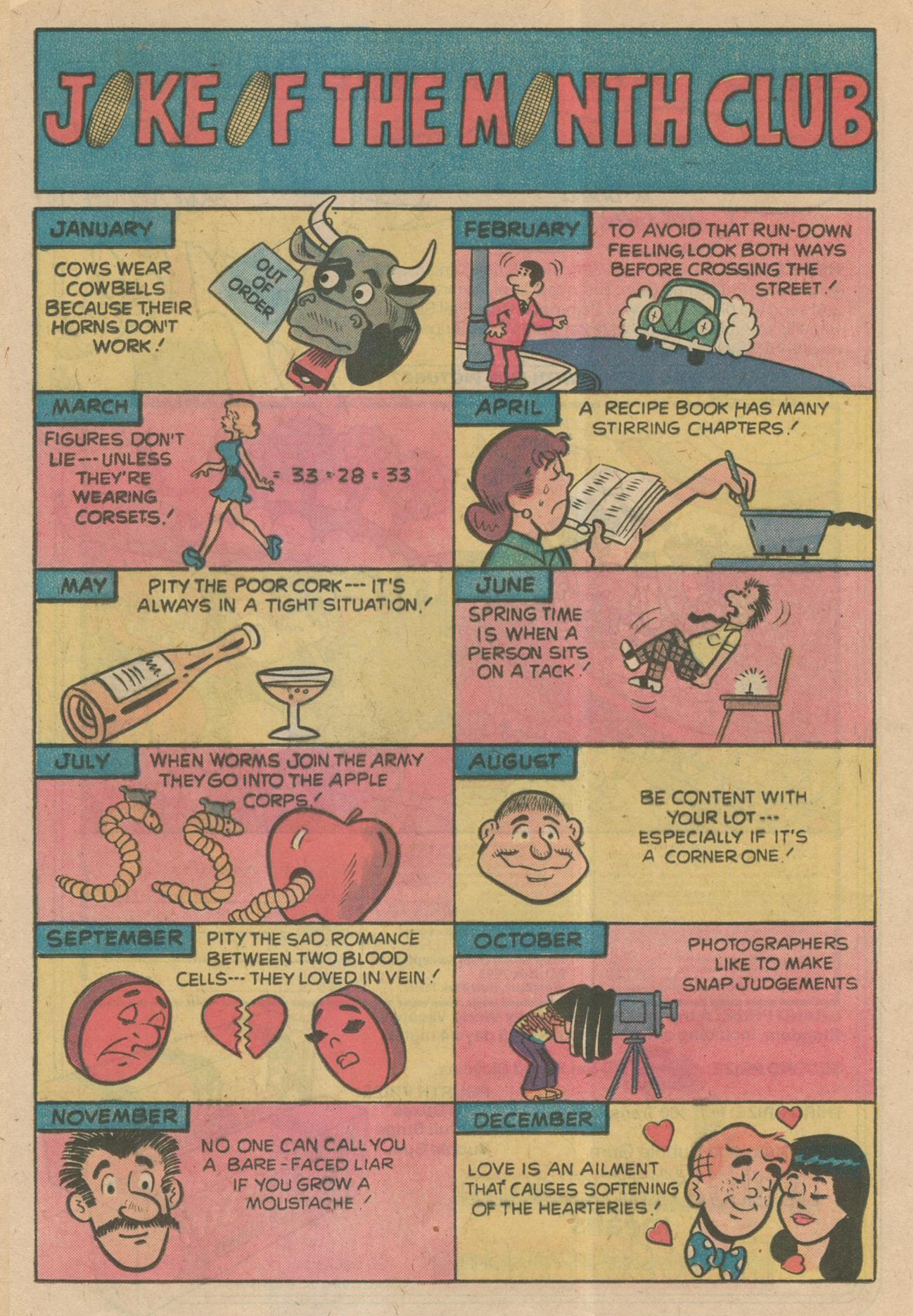 Read online Archie's Joke Book Magazine comic -  Issue #259 - 20