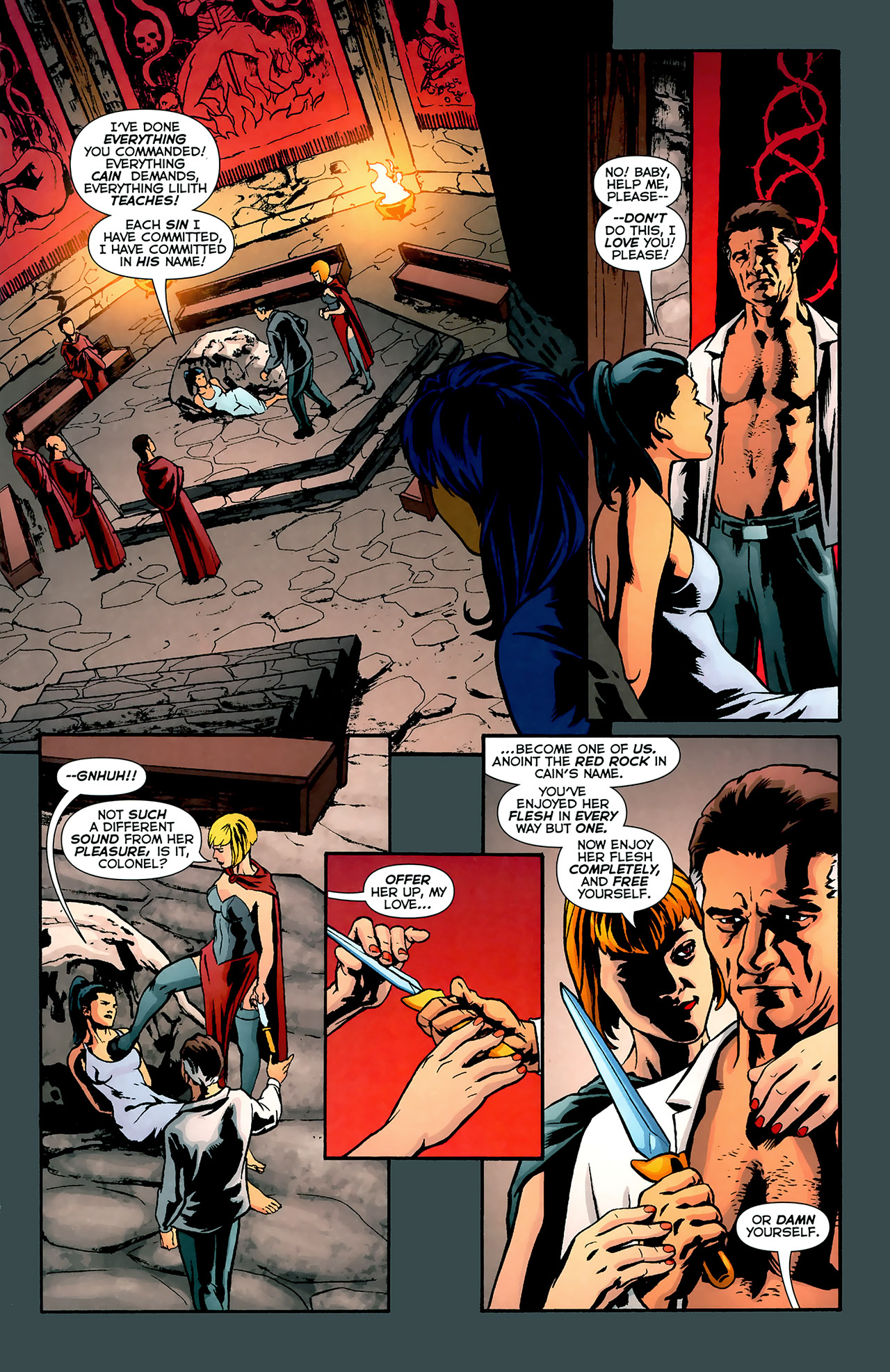 Read online Crime Bible: The Five Lessons of Blood comic -  Issue #2 - 19
