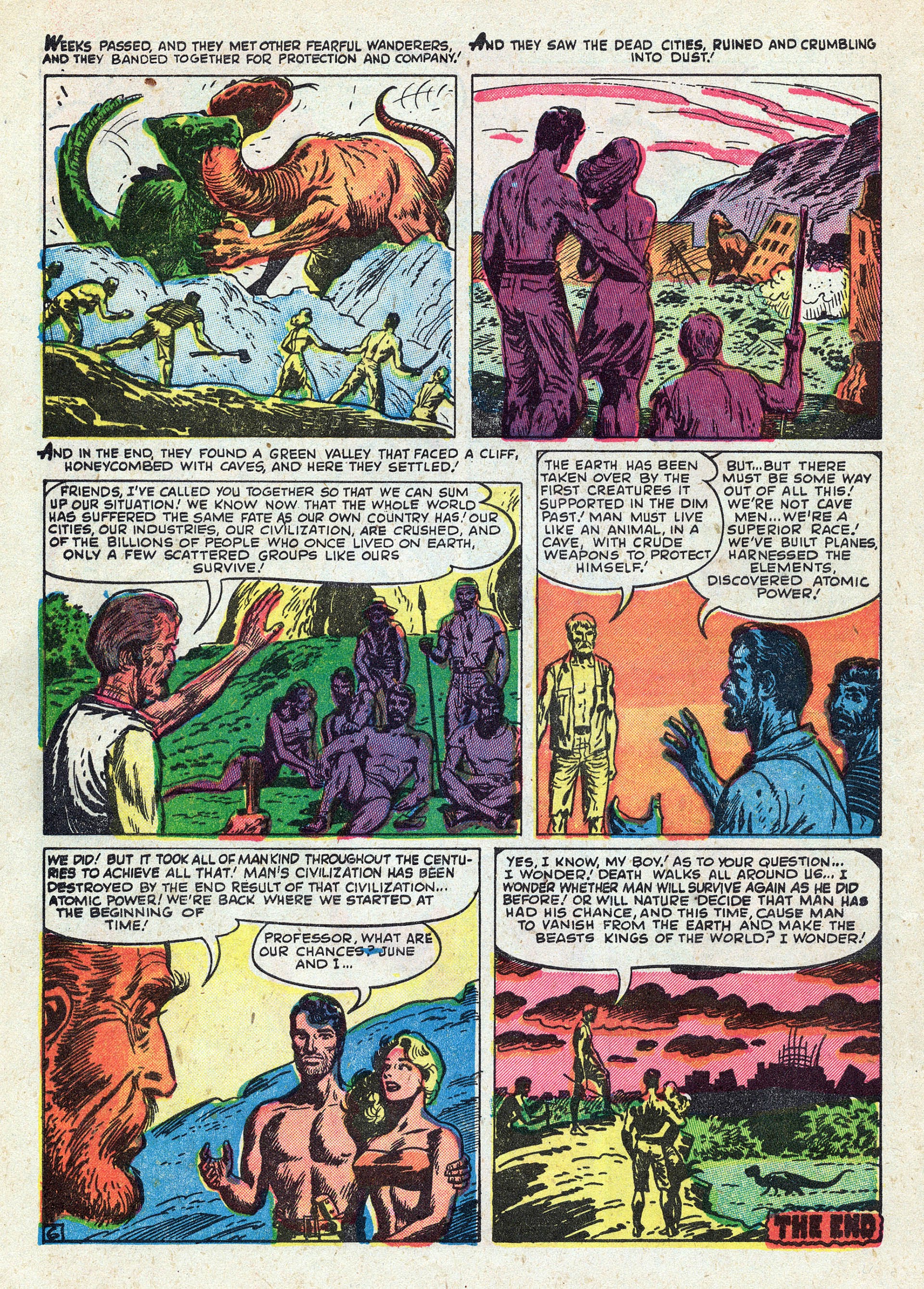 Read online Adventures into Weird Worlds comic -  Issue #1 - 8