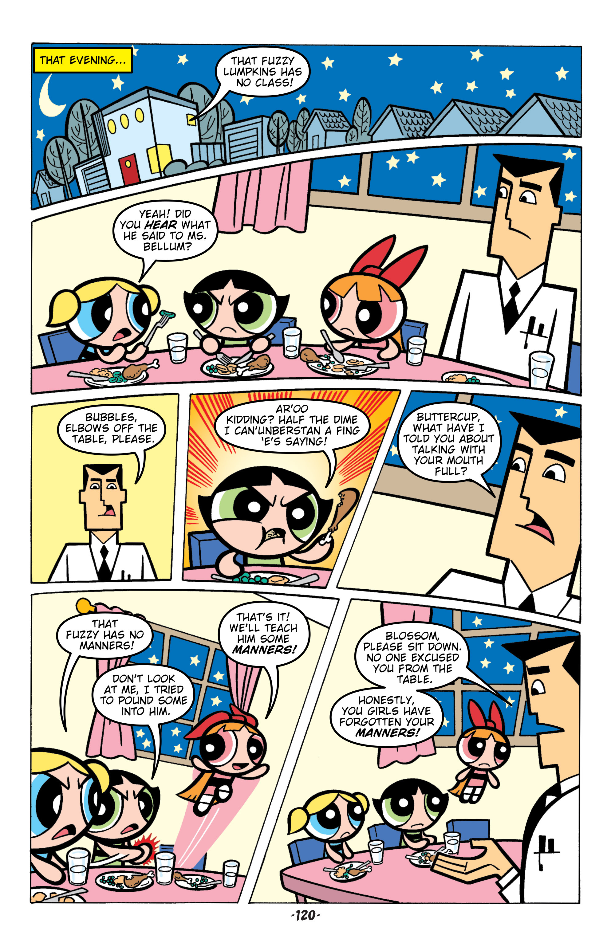 Read online Powerpuff Girls Classics comic -  Issue # TPb 4 - 121