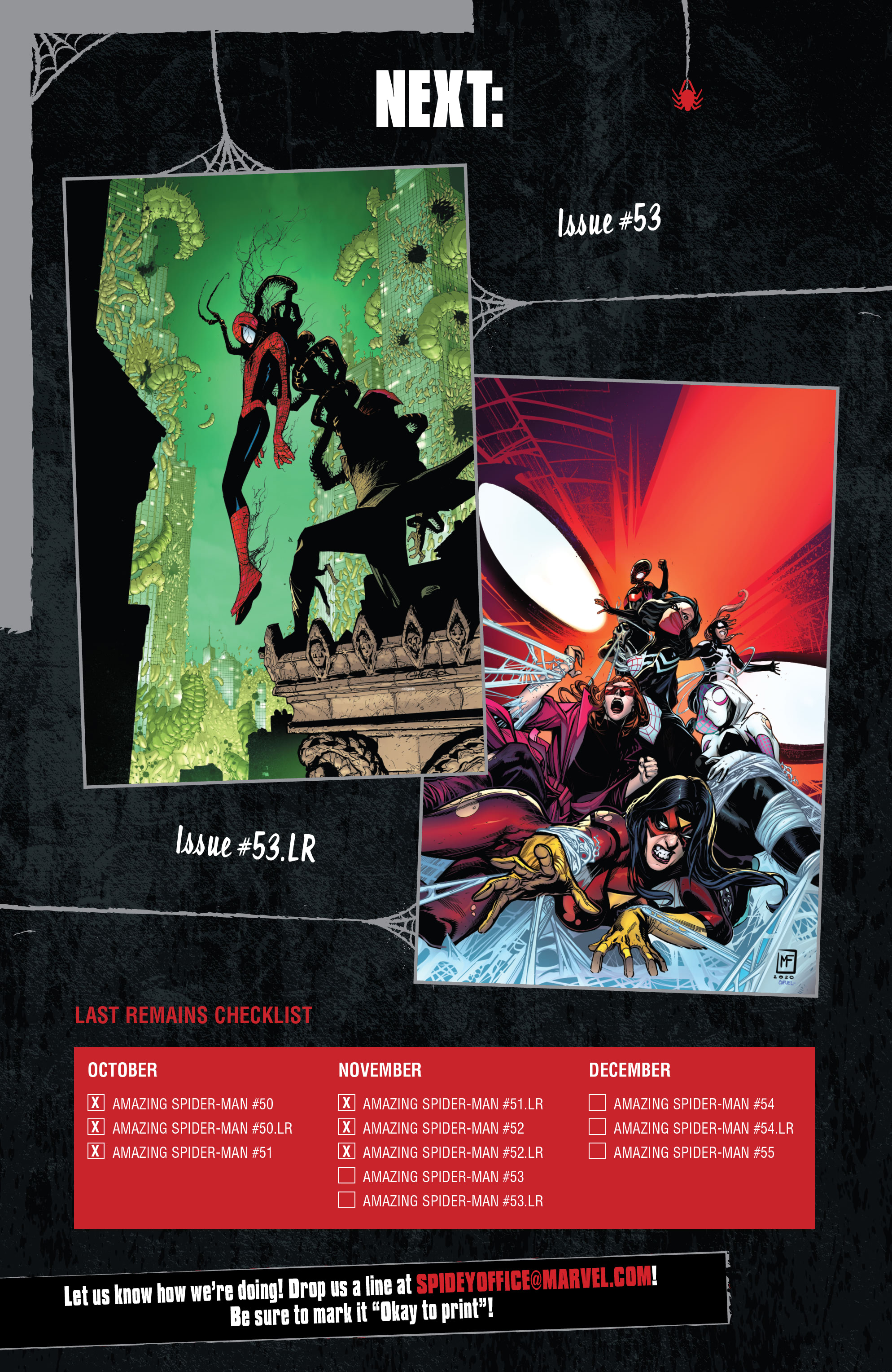 Read online The Amazing Spider-Man (2018) comic -  Issue #52.LR - 23