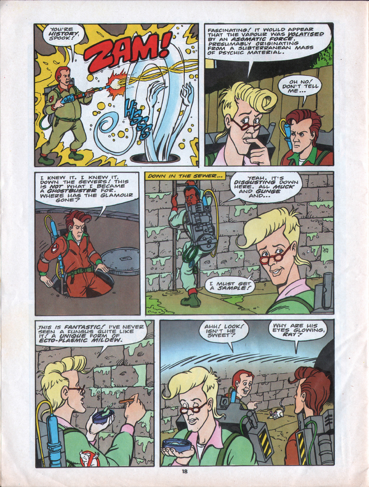 Read online The Real Ghostbusters comic -  Issue #34 - 18