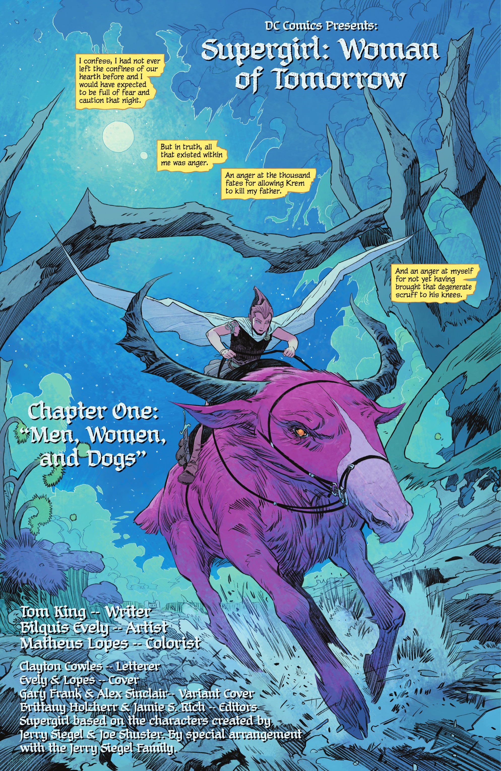 Read online Supergirl: Woman of Tomorrow comic -  Issue #1 - 7
