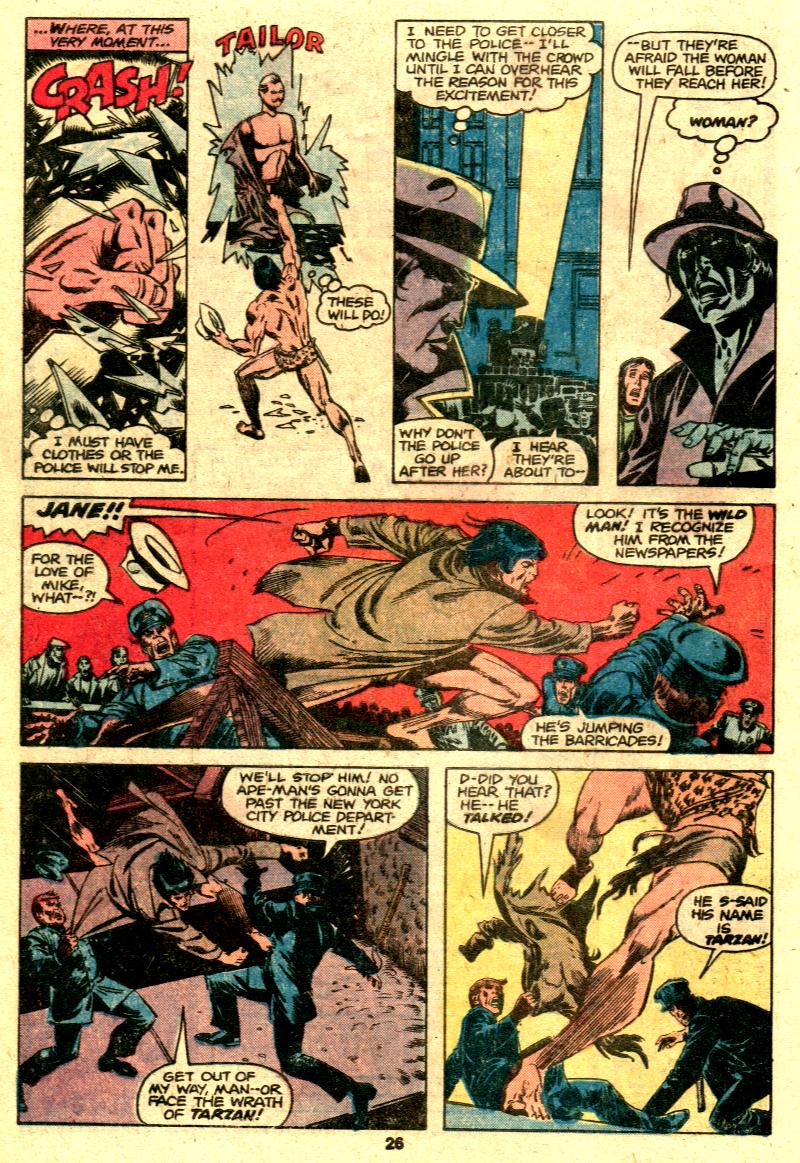Read online Tarzan (1977) comic -  Issue #28 - 15