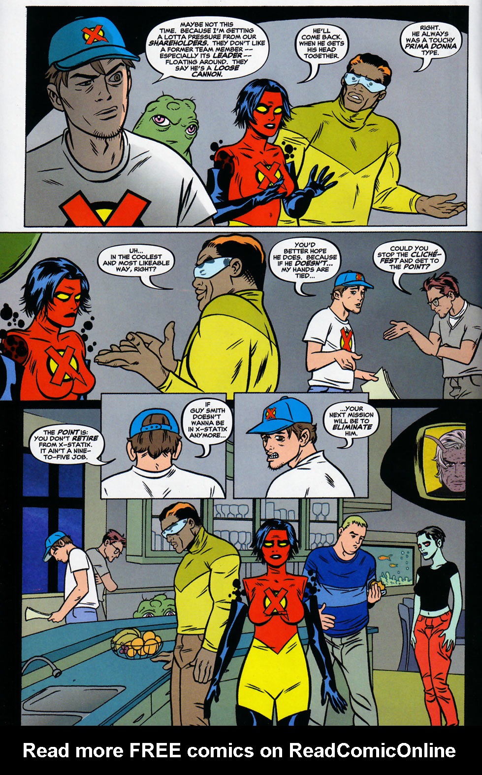 Read online X-Statix comic -  Issue #6 - 12