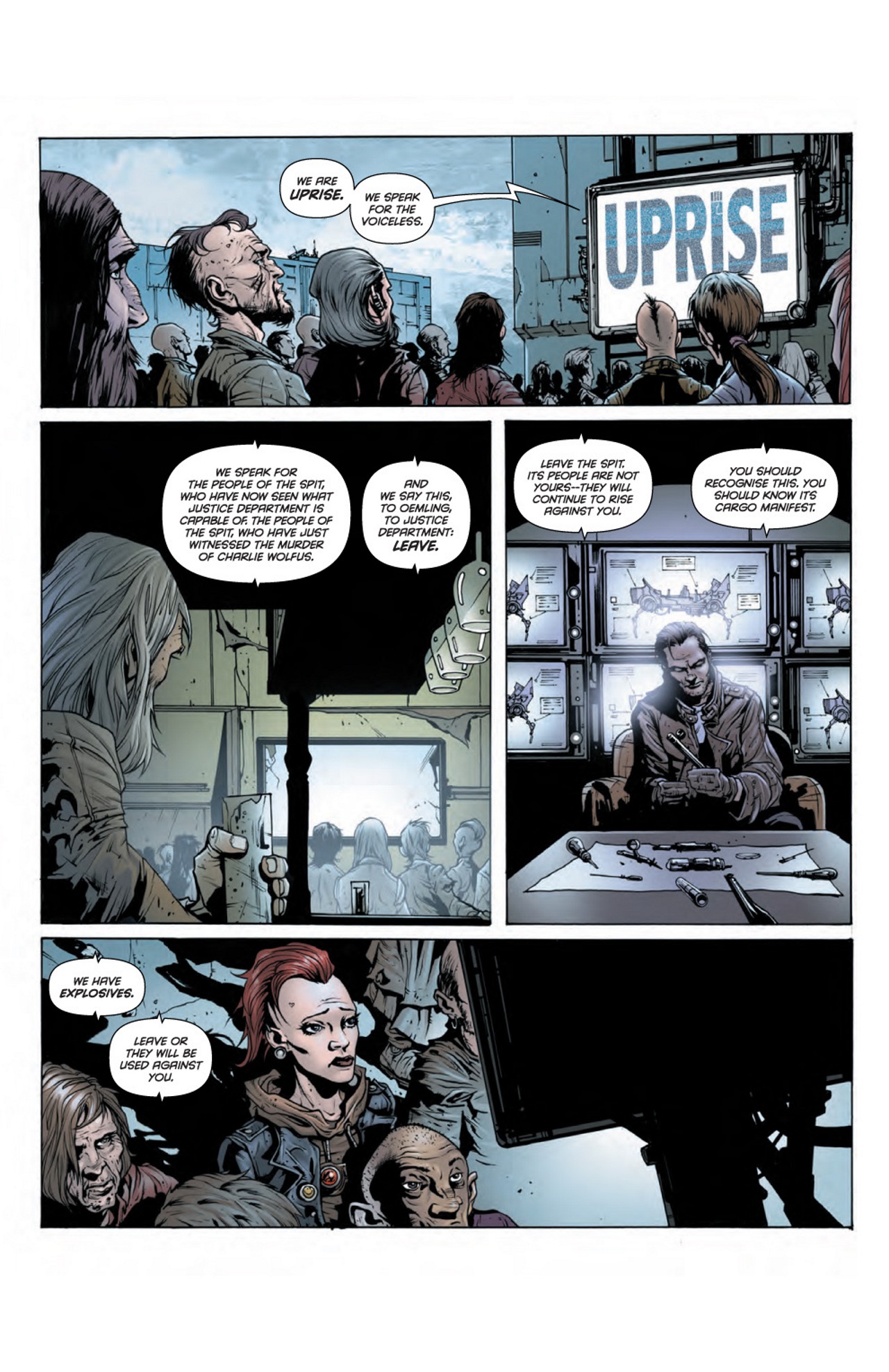 Read online Dredd: Uprise comic -  Issue #1 - 24