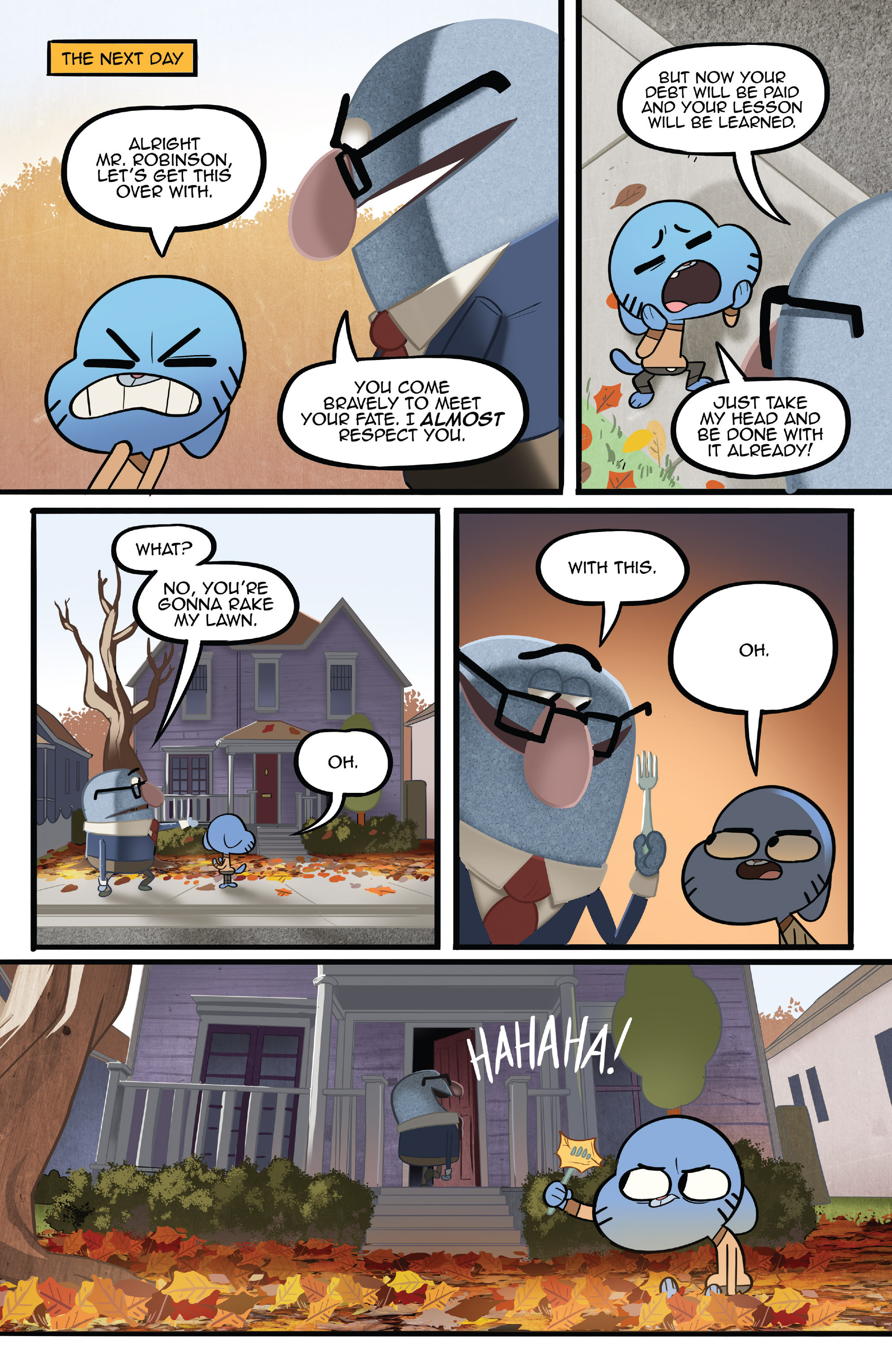 Read online The Amazing World of Gumball comic -  Issue #7 - 15