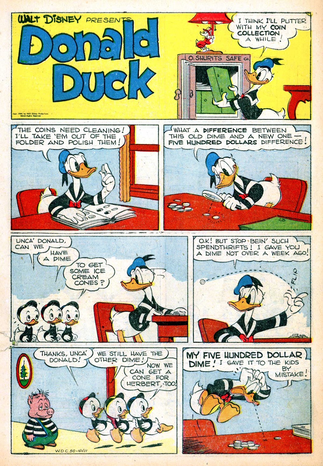 Walt Disney's Comics and Stories issue 50 - Page 3