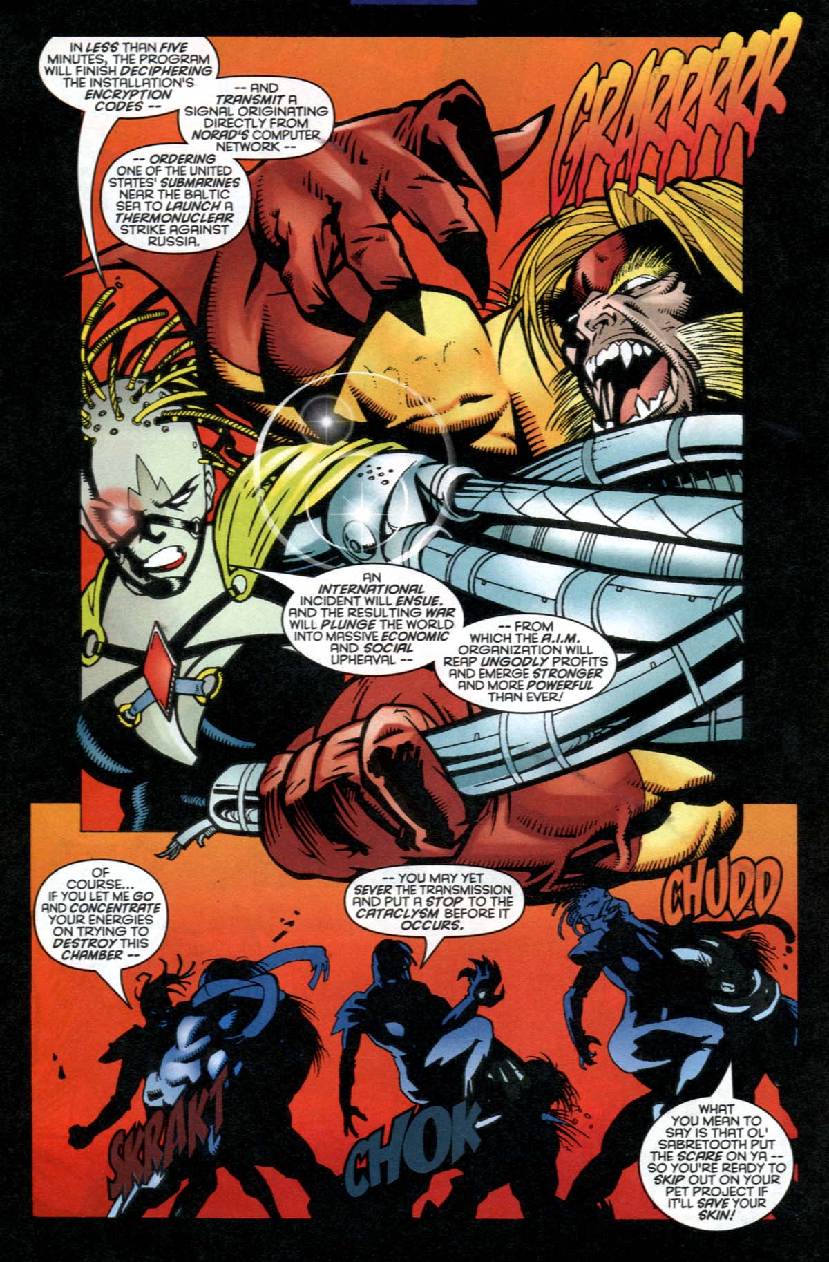 Read online Sabretooth and Mystique comic -  Issue #4 - 14