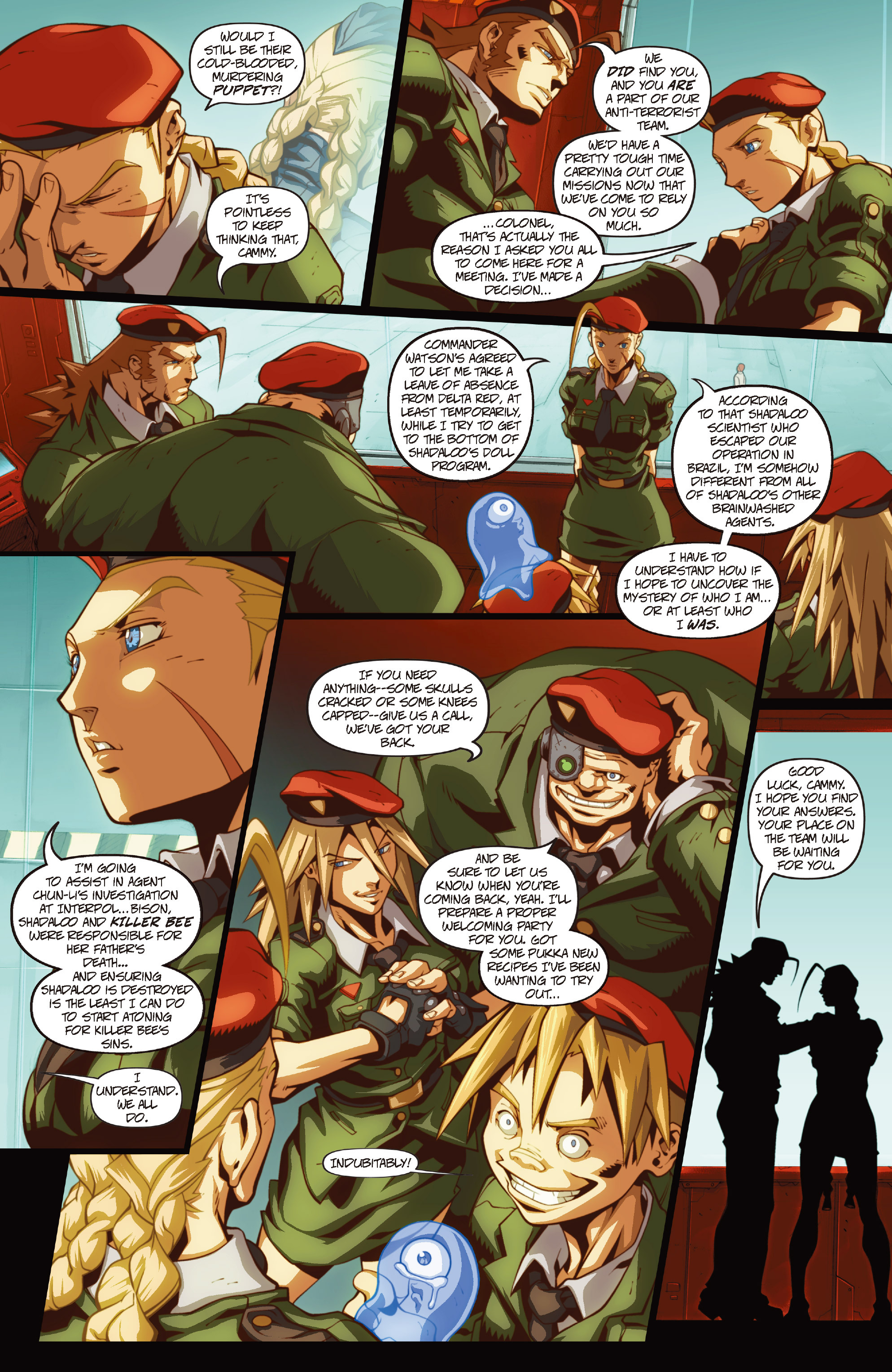 Read online Street Fighter II comic -  Issue #1 - 25