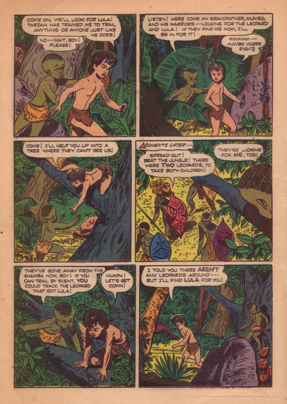 Read online Tarzan (1948) comic -  Issue #55 - 22