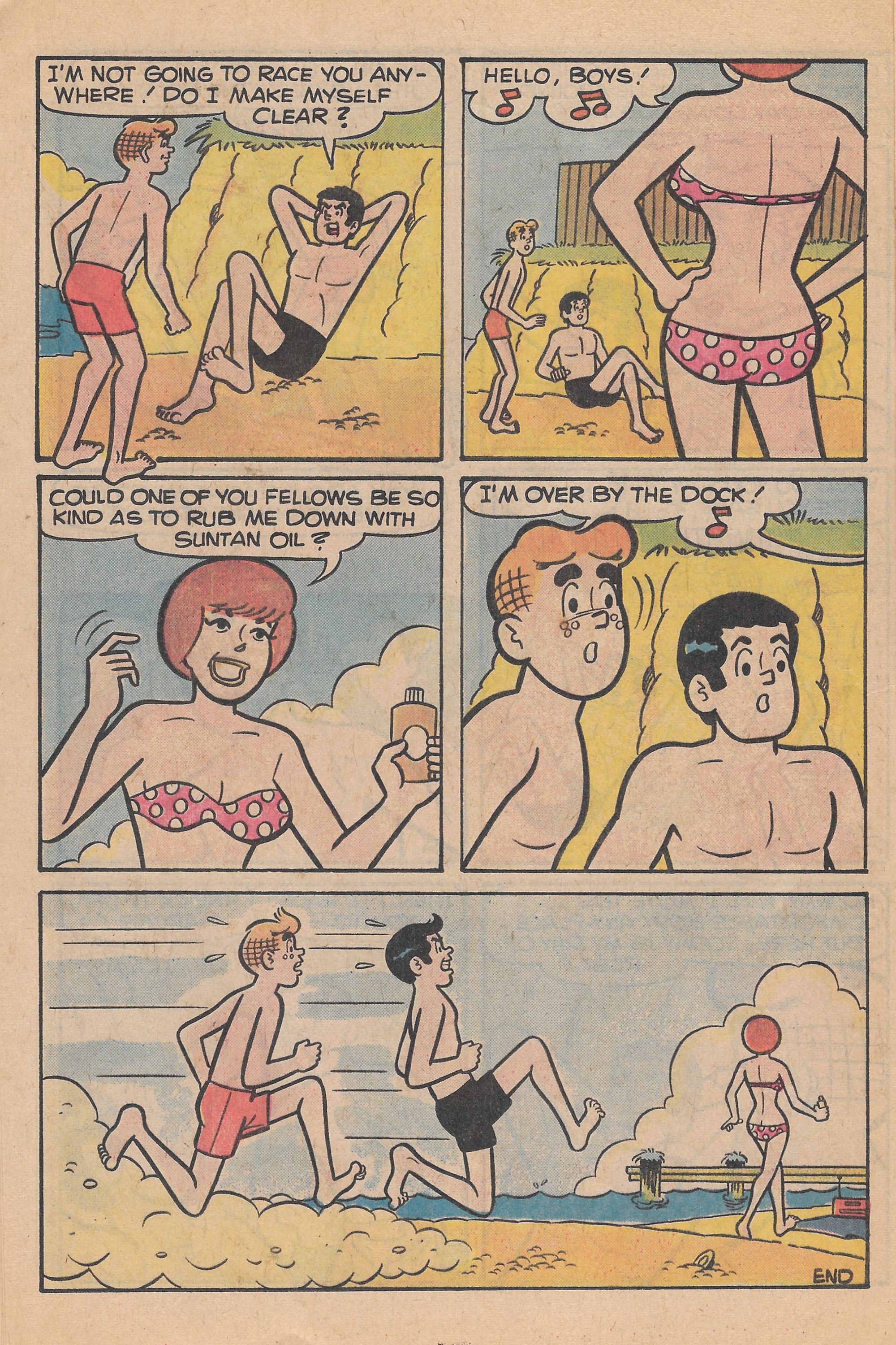 Read online Reggie and Me (1966) comic -  Issue #99 - 16