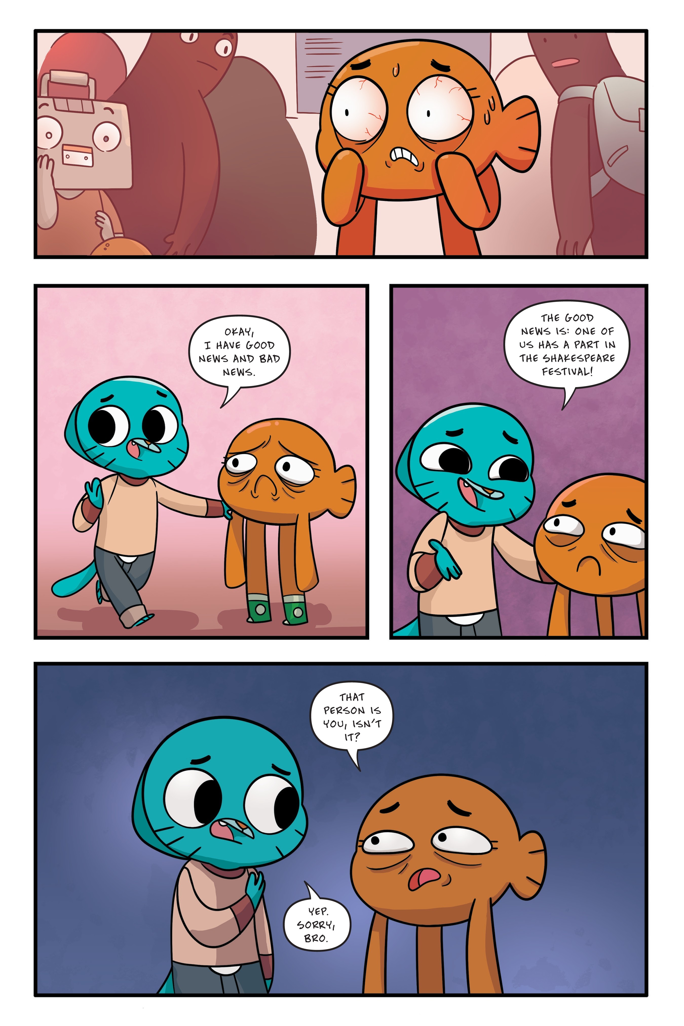 Read online The Amazing World of Gumball: Midsummer Nightmare comic -  Issue # TPB - 40