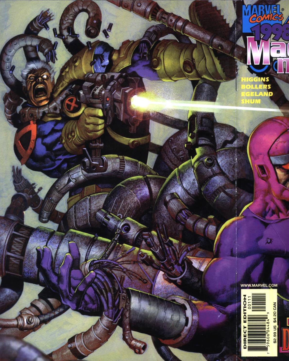 Read online Machine Man/Bastion '98 comic -  Issue # Full - 2