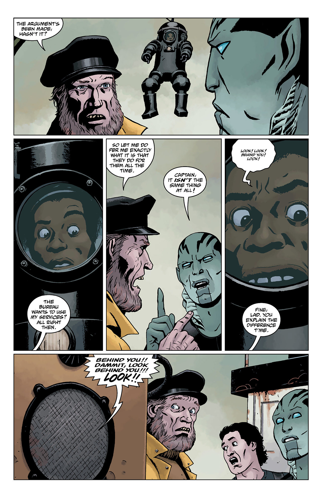 Read online Abe Sapien: The Abyssal Plain comic -  Issue #1 - 24